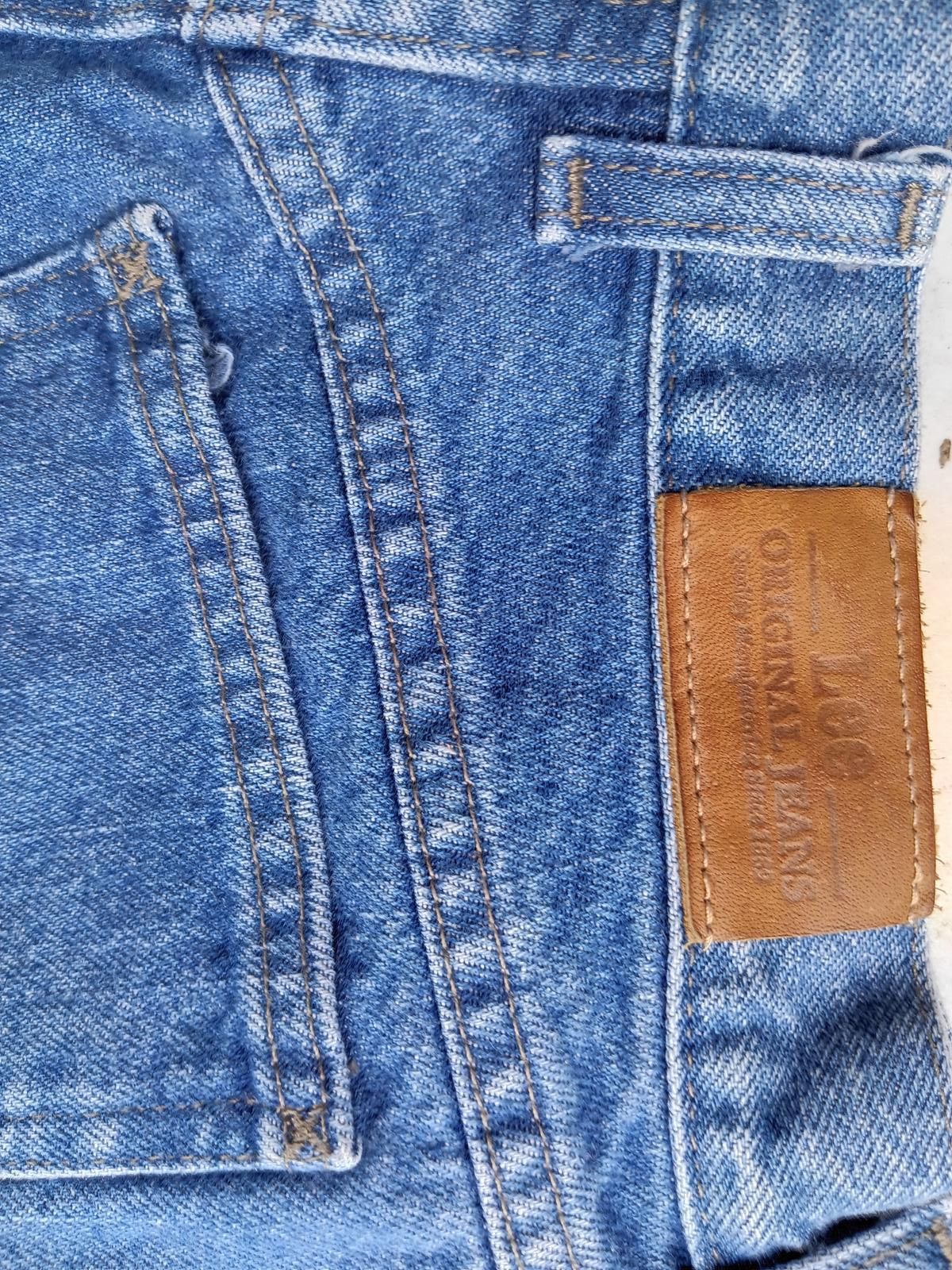 Designer Vintage High-Waisted Denim Jeans Size 32" / US 10 / IT 46 - 5 Thumbnail