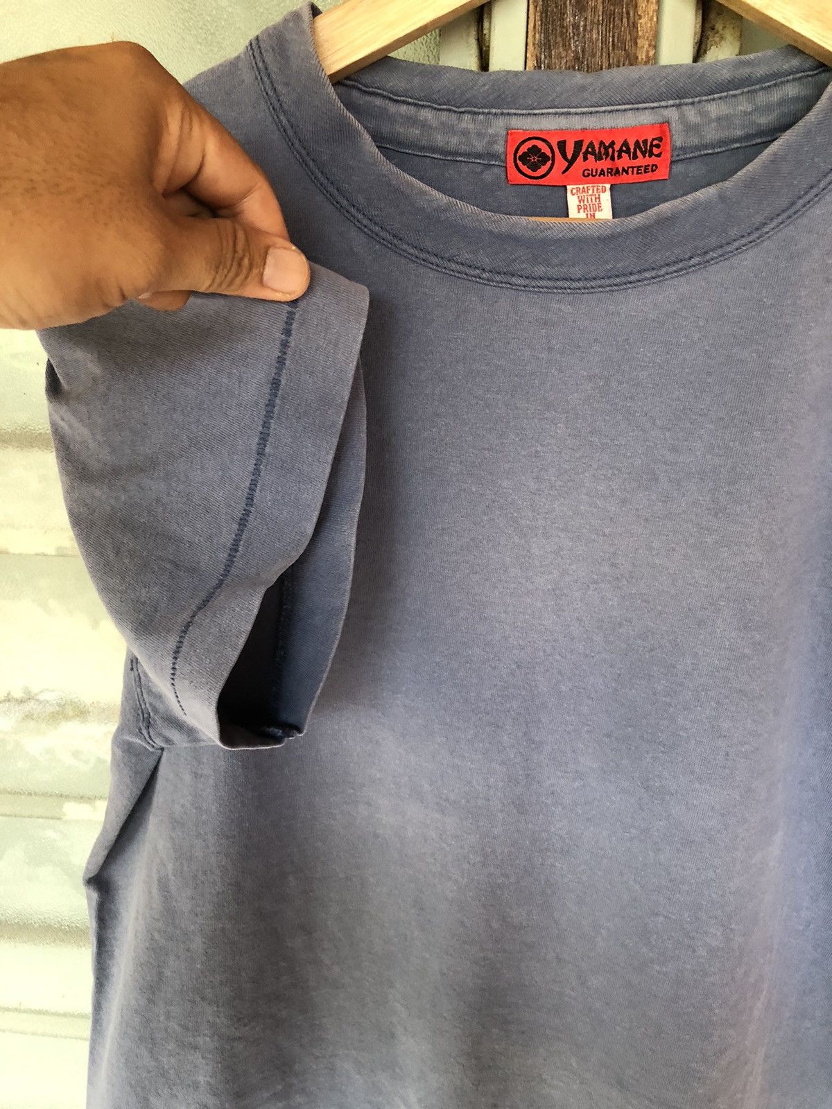 Evisu Vintage Yamane Evisu Plain Faded Shirt Tee Size US M / EU 48-50 / 2 - 3 Thumbnail