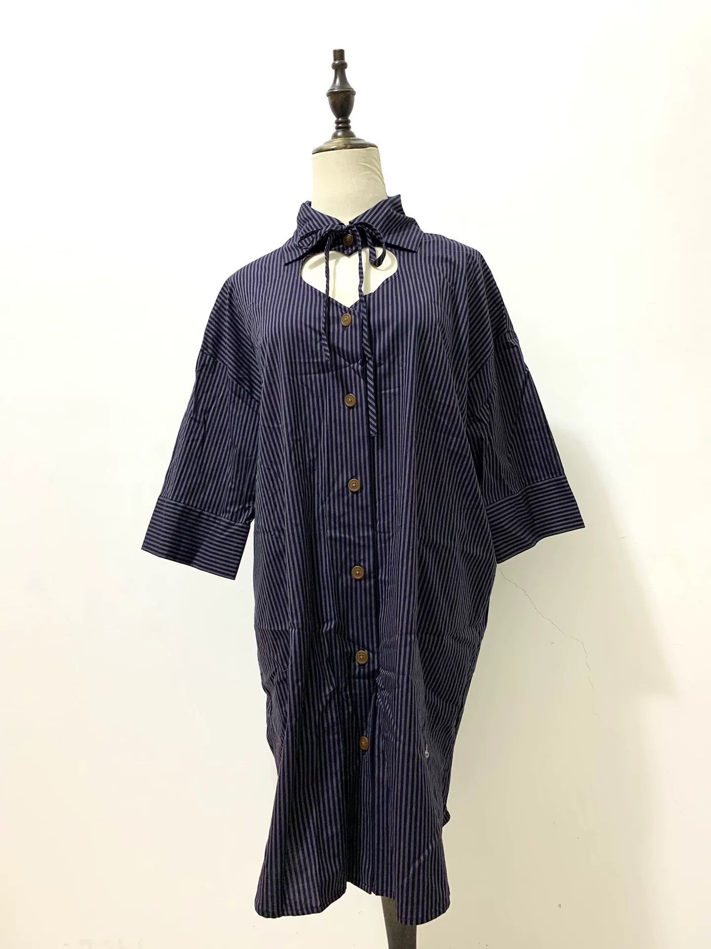 Vivienne Westwood vivienne westwood blue striped heart shirt dress Size XS / US 0-2 / IT 36-38 - 1 Thumbnail