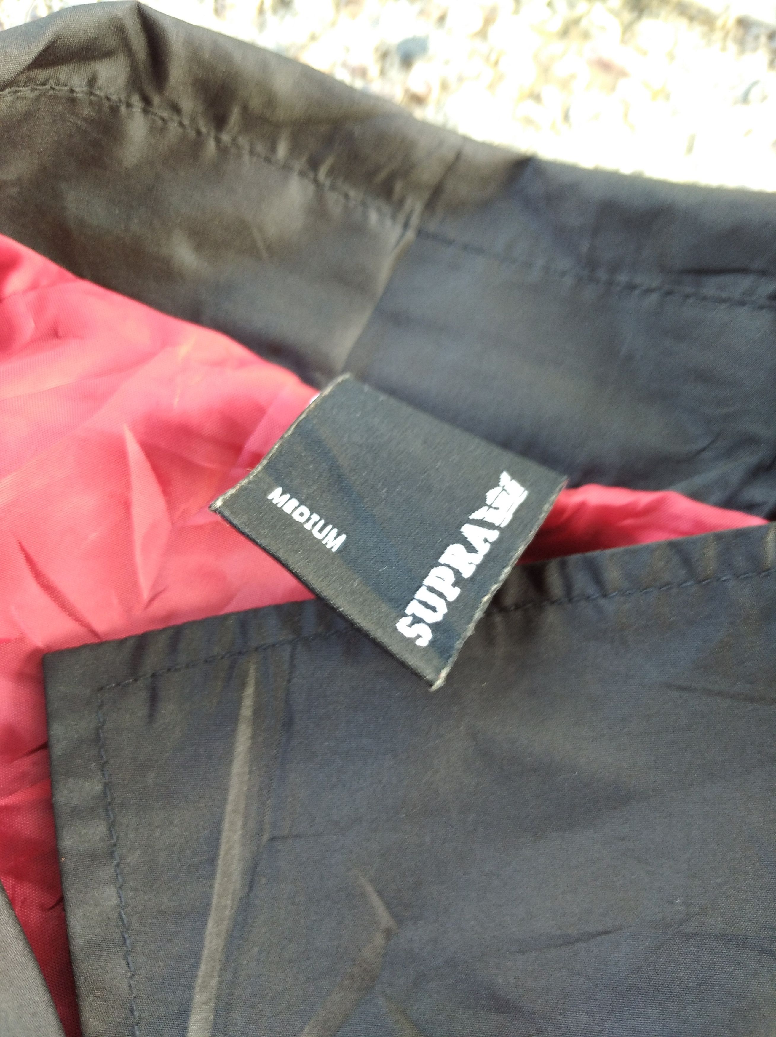 Japanese Brand × Supra Vintage supra X deathwish skateboard windbreaker jacket Size US M / EU 48-50 / 2 - 5 Thumbnail