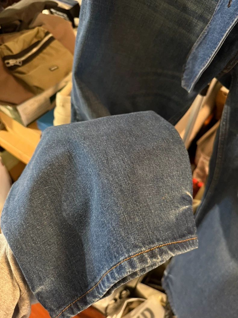 Issey Miyake Issey Miyake Low-waisted wide-leg jeans Size US 36 / EU 52 - 4 Thumbnail