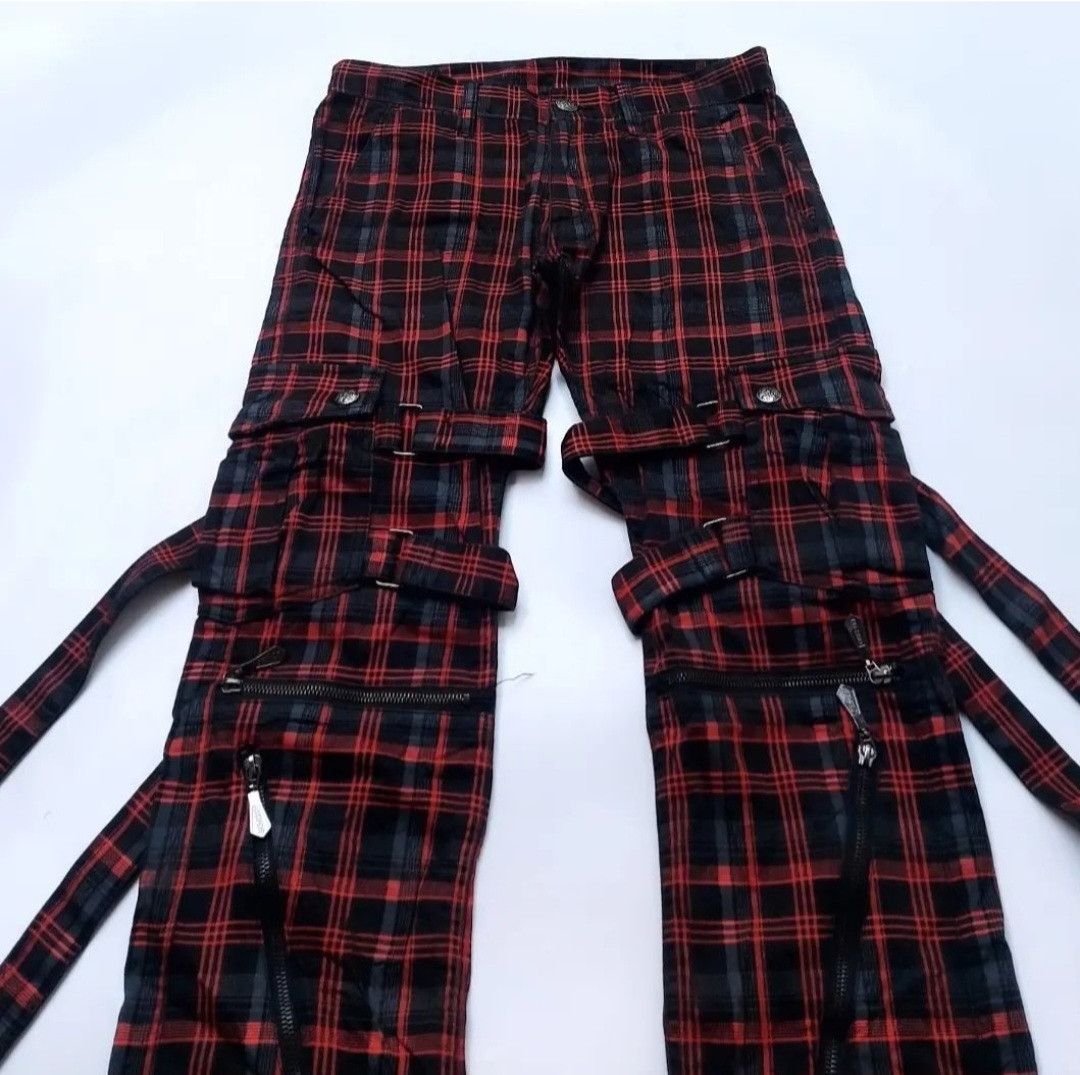 Japanese Brand × Seditionaries BG-SHO Tartan Bondage Punk Style Pants Size US 30 / EU 46 - 5 Thumbnail