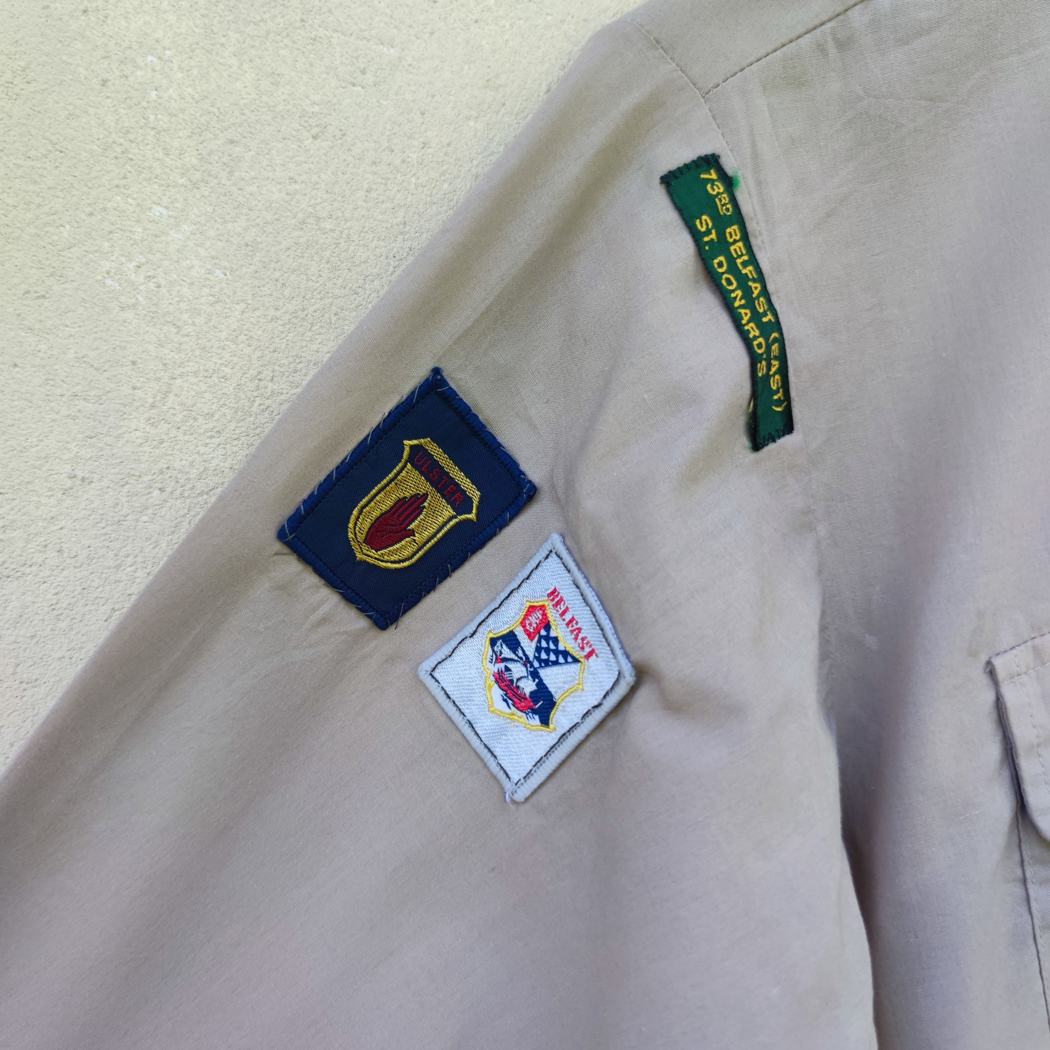 Vintage Big Ben By Wrangler Workwear Gray Long Sleeve Shirt Size US M / EU 48-50 / 2 - 4 Thumbnail