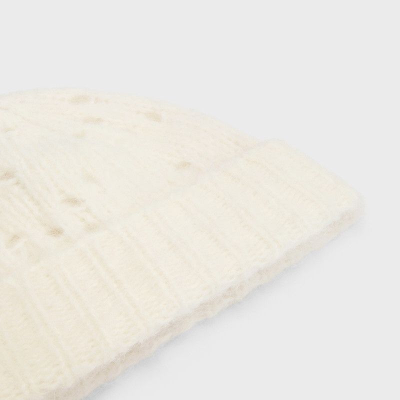Celine o1w1db11225 2AH2A798X Size: XS / Hat / Cap in Ivory Size ONE SIZE - 3 Thumbnail