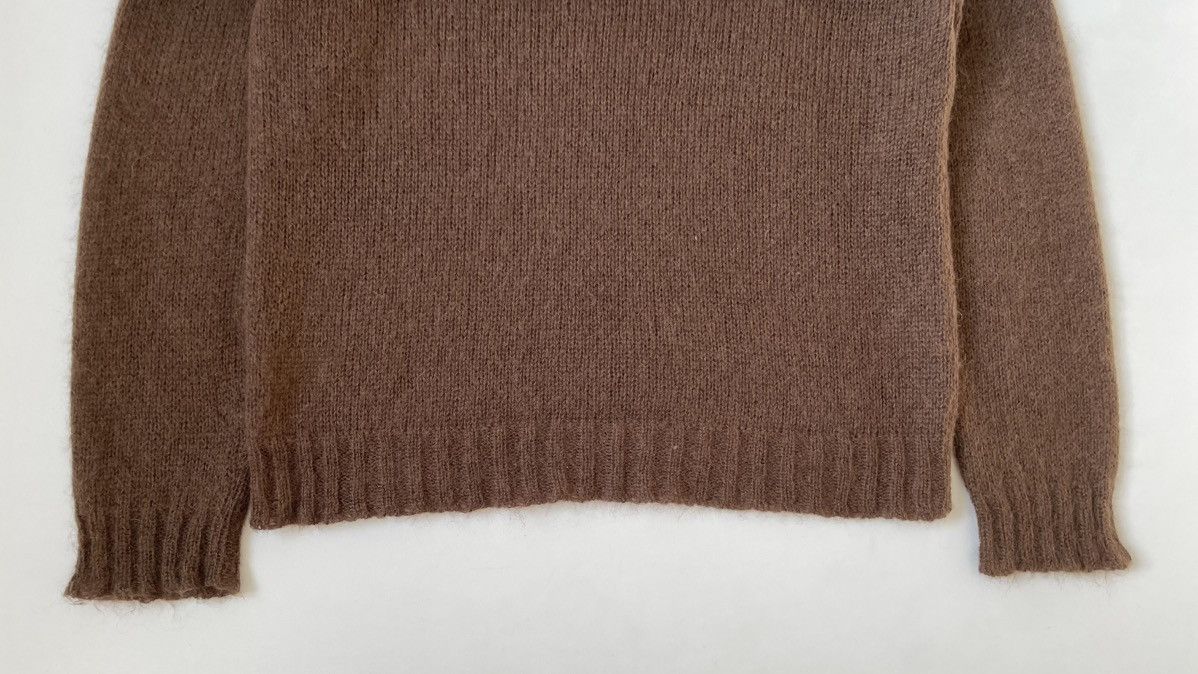 Marni Brown Mohair Sweater Size US XL / EU 56 / 4 - 8 Thumbnail