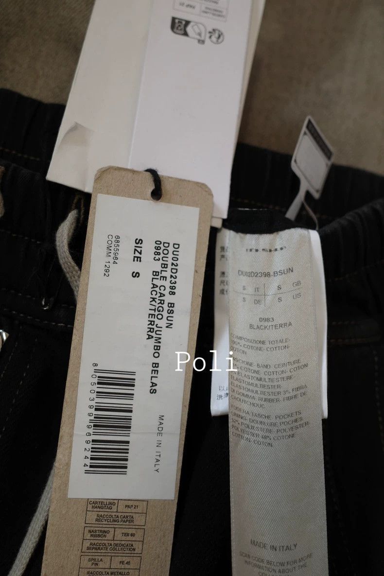 Rick Owens Rick Owens FW24 Flame Cargo Pants-2508 Size US 26 / EU 42 - 6 Thumbnail
