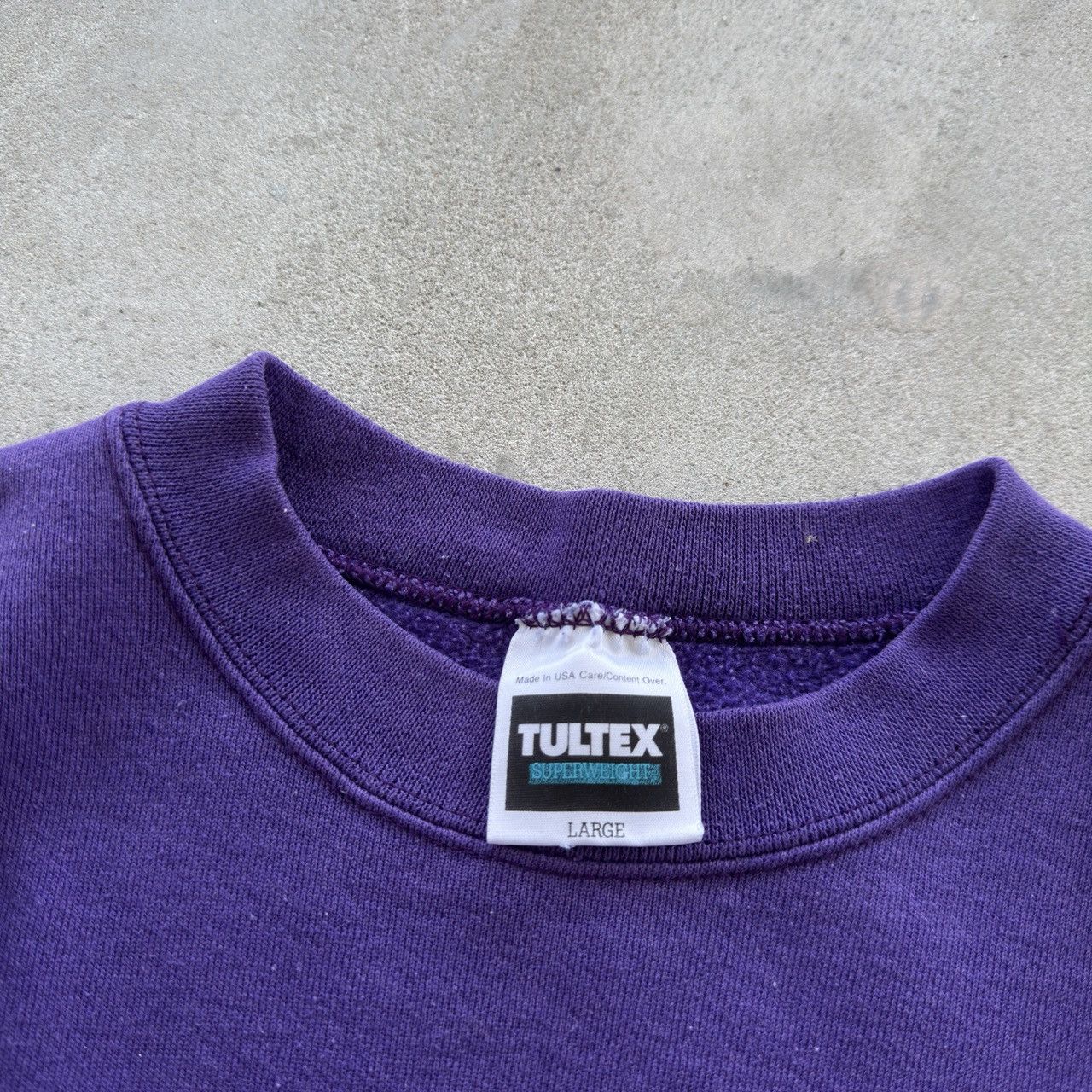 Tultex Vintage Tultex Minnesota Vikings Sweatshirt Purple Size L Size US L / EU 52-54 / 3 - 5 Thumbnail
