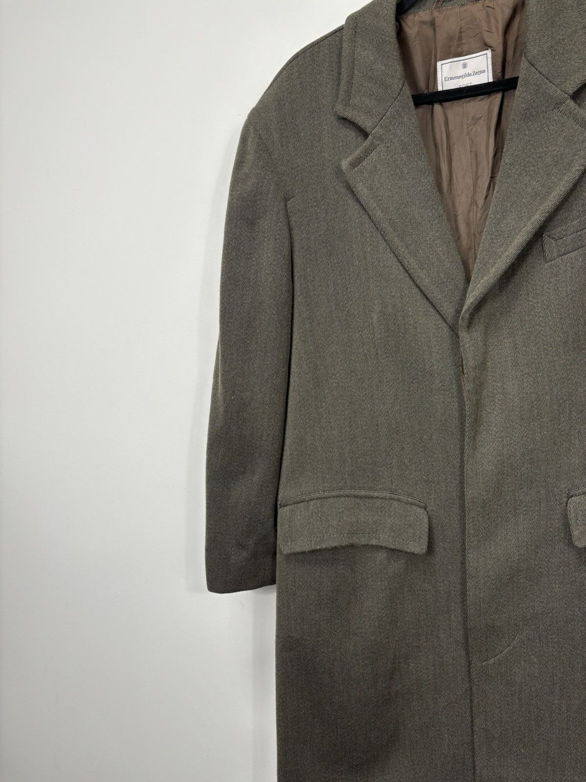 Ermenegildo Zegna Vintage Ermenegildo Zegna Soft Italian Classic Wool Coat Size US M / EU 48-50 / 2 - 6 Thumbnail