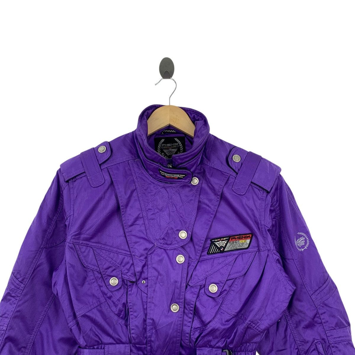 Phenix Vintage PHENIX JAPAN SKI Winter Hiking Outdoor Purple Jacket Size M / US 6-8 / IT 42-44 - 2 Thumbnail