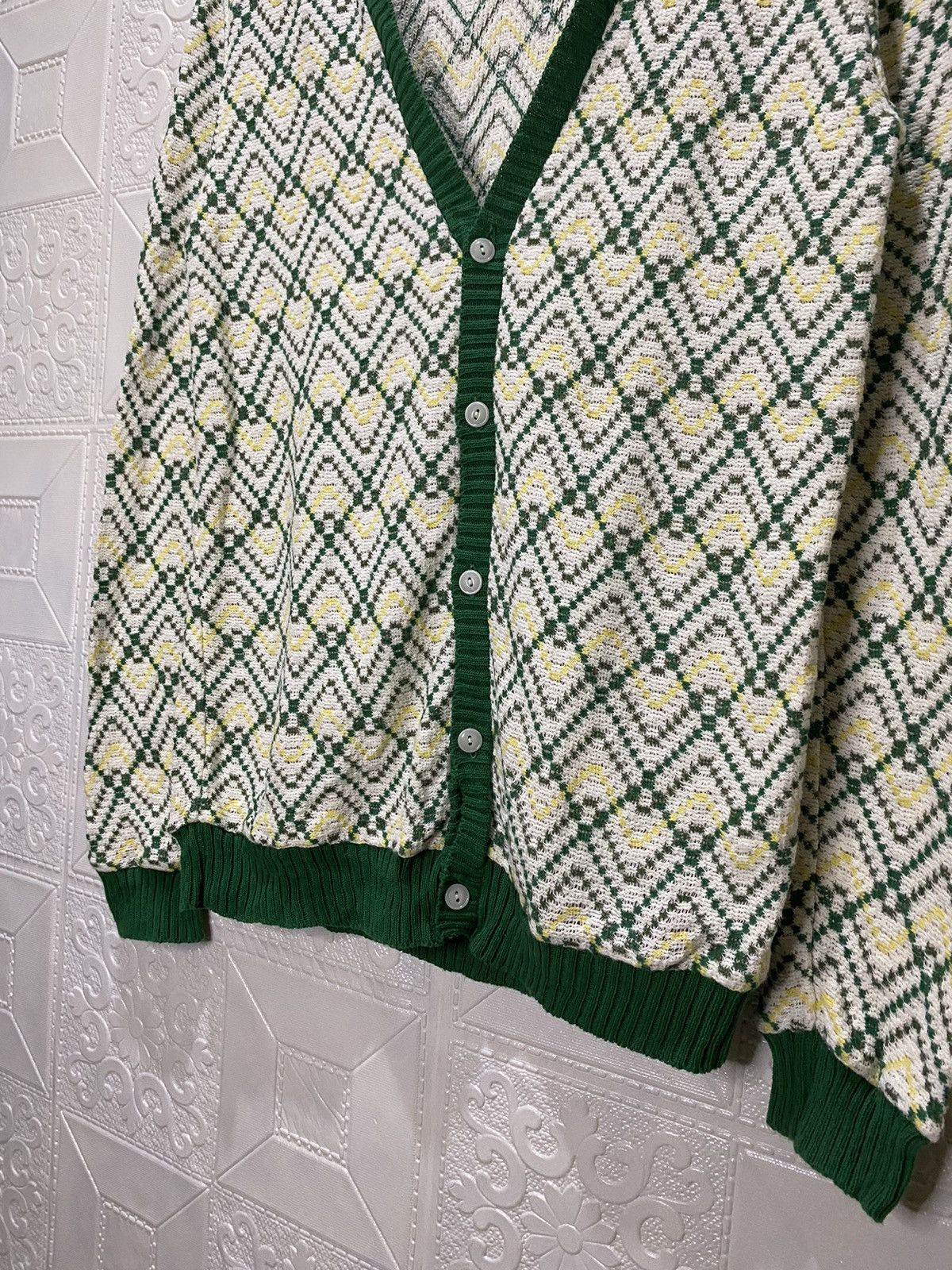 Japanese Brand × Wacko Maria Vintage Wacko Maria Cardigan Size M / US 6-8 / IT 42-44 - 4 Thumbnail
