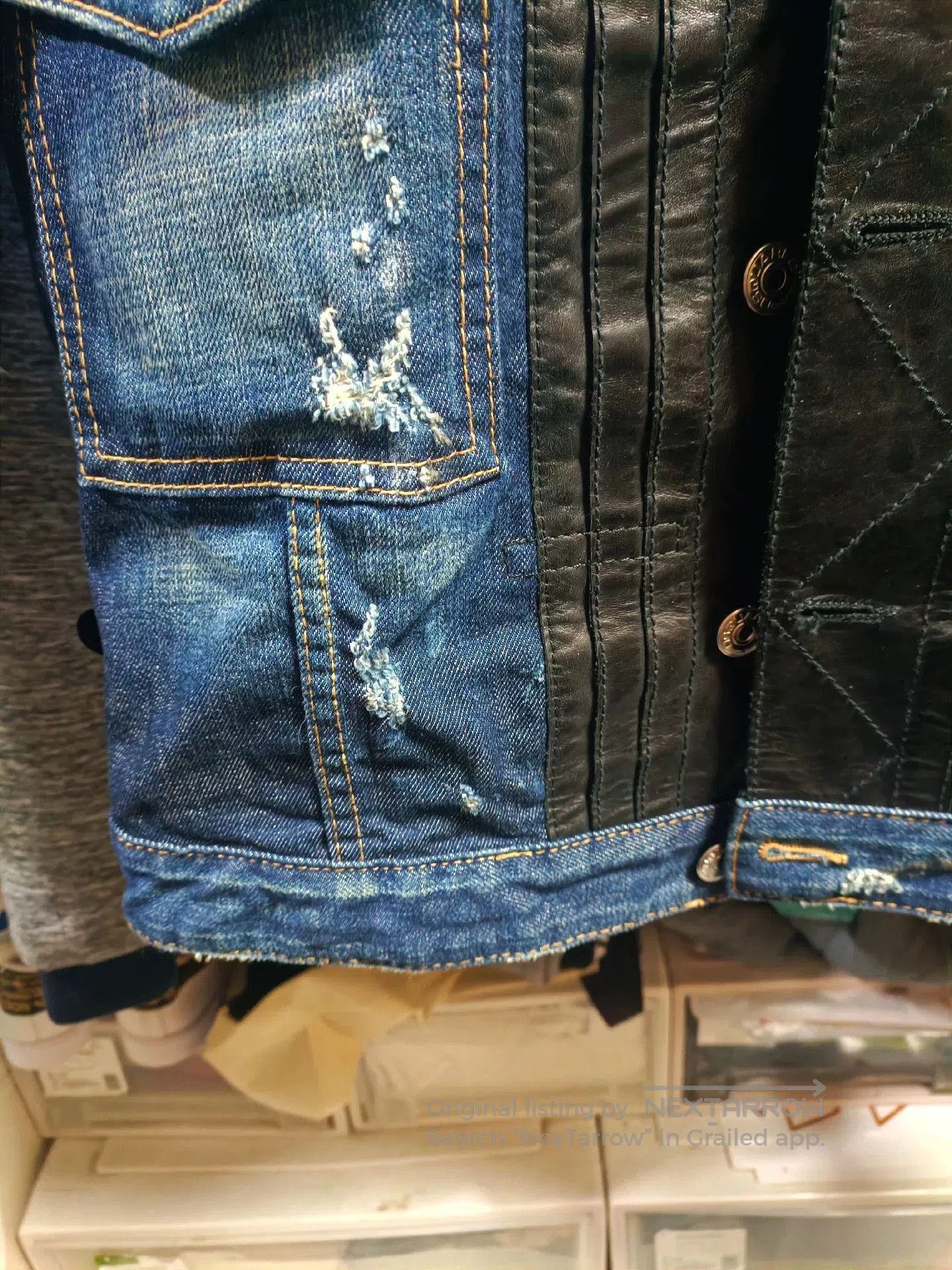 Dsquared2 Dsquared2 Limited Denim Short Jacket. Size US S / EU 44-46 / 1 - 4 Thumbnail