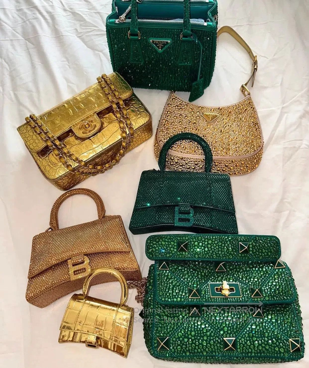 Valentino Valentino Limited Crystal Bag. Size ONE SIZE - 7 Thumbnail