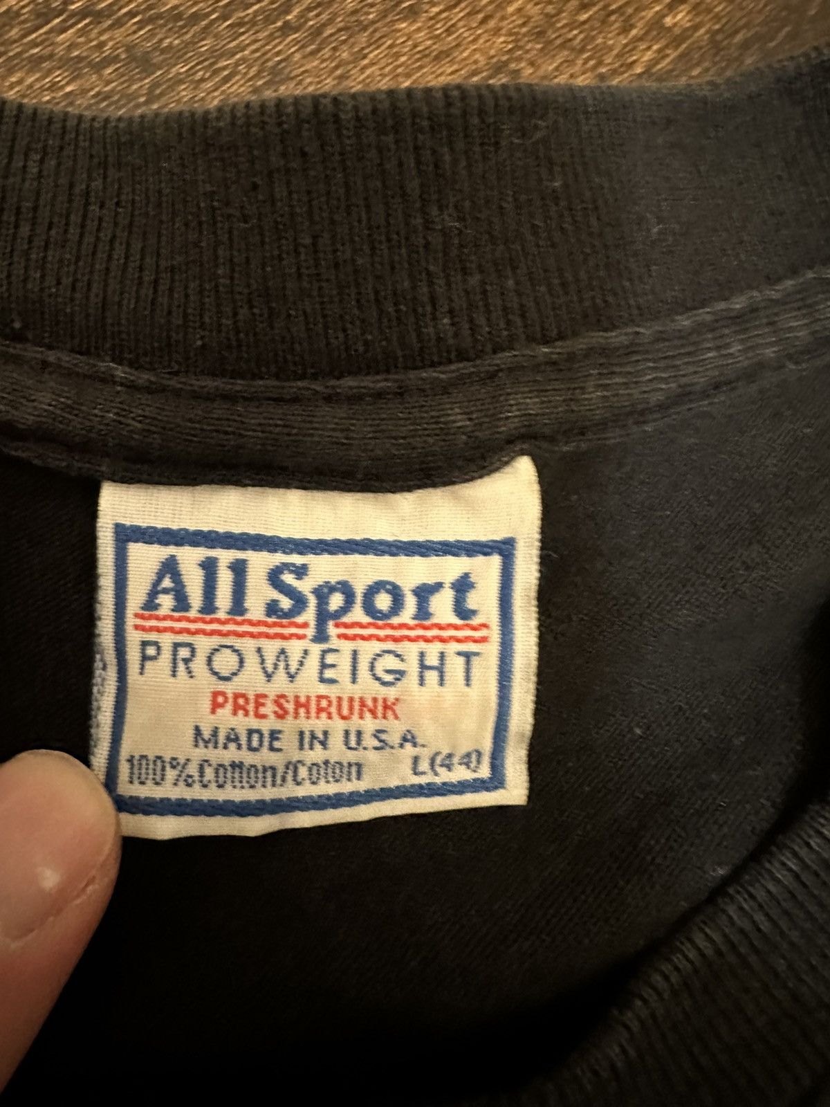 All Sport VTG Single Stitch All Sport Tag 3 Stooges Men’s T-Shirt-Lg Size US L / EU 52-54 / 3 - 4 Thumbnail