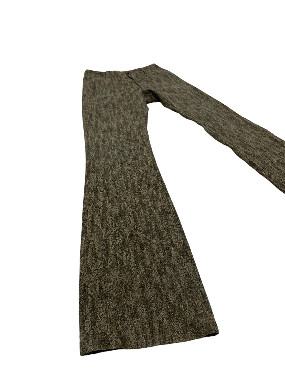 Le Grande Bleu (L.G.B.) Flare Pant Katharine Hamnett Full Pattern Low Rise 6🟦3 Size US 28 / EU 44 - 1 Thumbnail