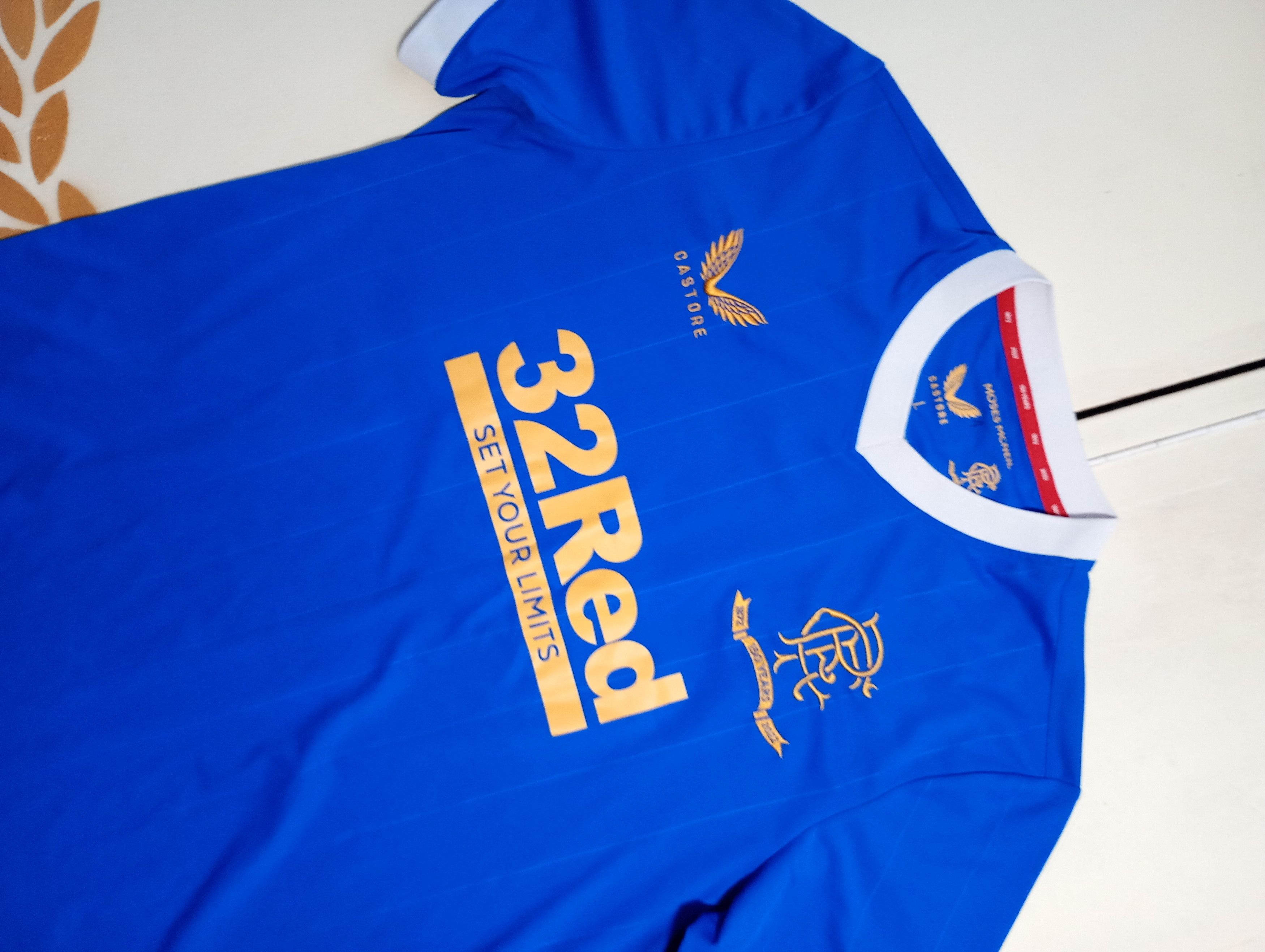 Castore Castore Glasgow Rangers Jersey 150-th Anniversary 2021-2022 Size US L / EU 52-54 / 3 - 5 Thumbnail