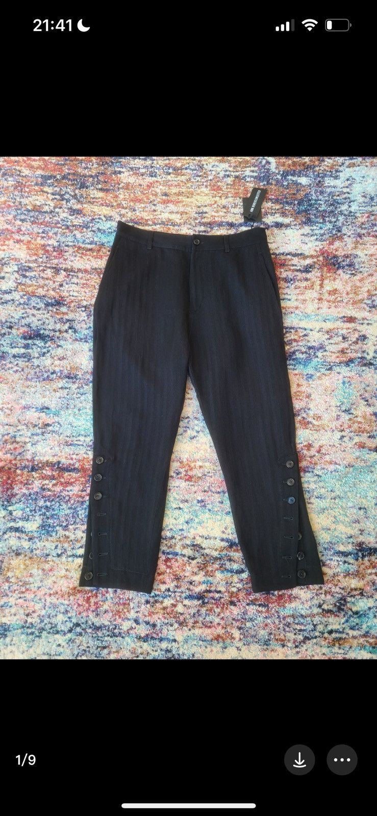 image of Ann Demeulemeester Fw18 in Black, Men's (Size 29)