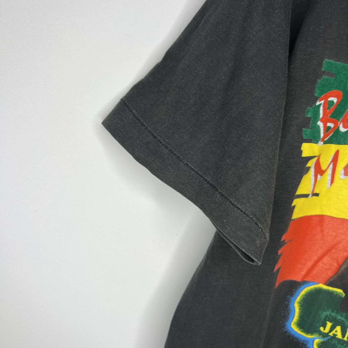 Bob Marley × Rap Tees × Vintage Vintage 90s Bob Marley Jamaica Rap Tee eminem jayz 50cent Size US M / EU 48-50 / 2 - 6 Thumbnail