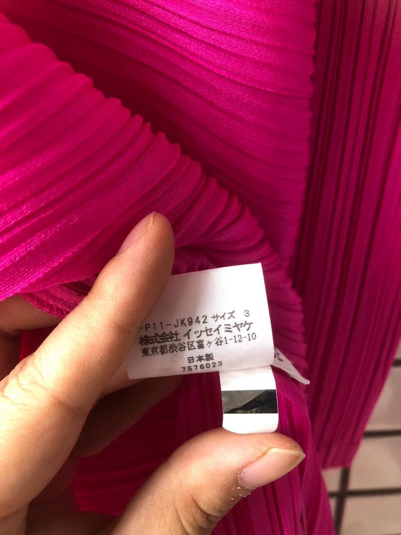 Issey Miyake issey miyake size:3 Pink long-sleeved top Size XXS / US 00 / IT 34 - 3 Thumbnail