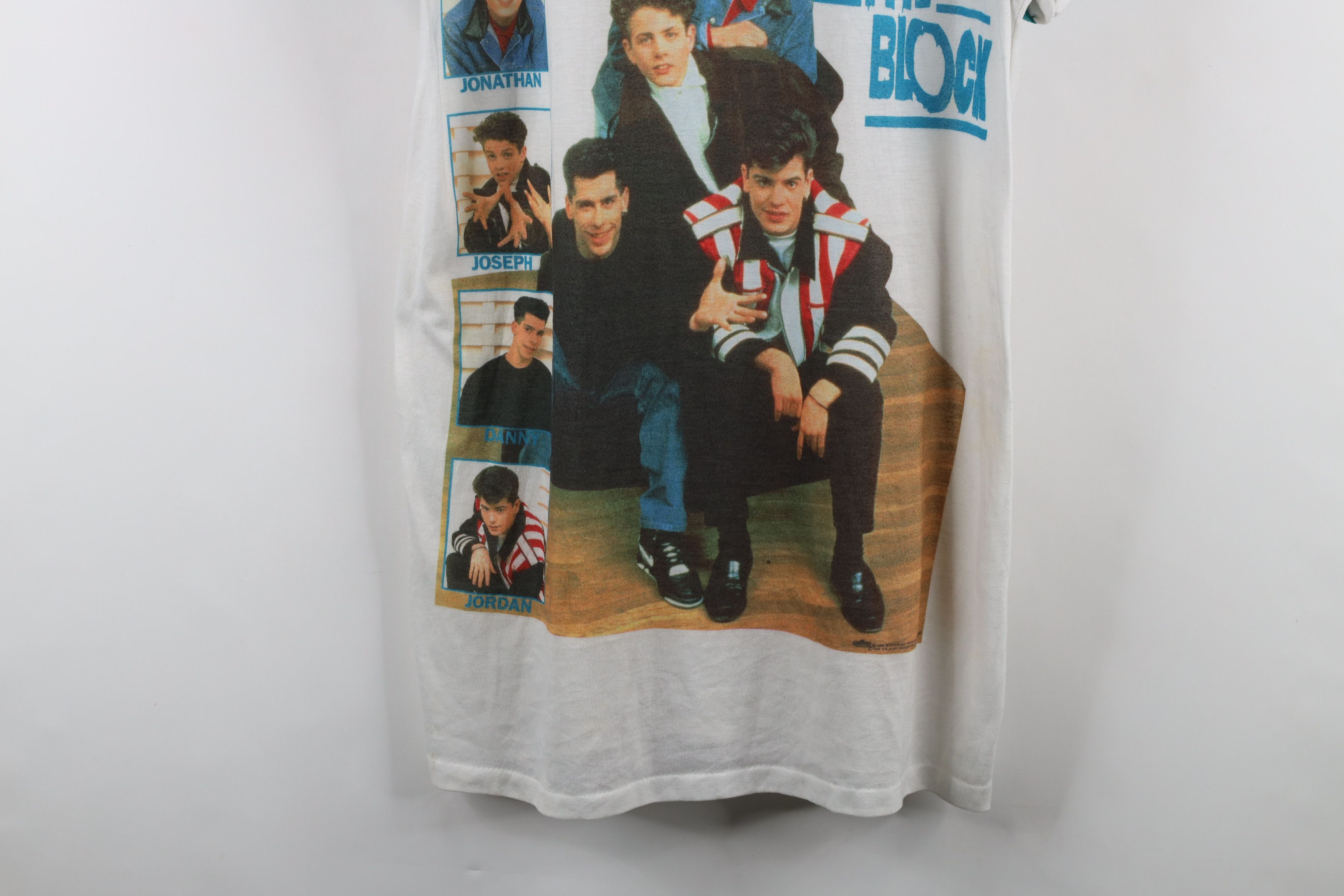 Vintage Vintage 90s NKOB New Kids on the Block Sleep Night T-Shirt Size ONE SIZE - 3 Thumbnail