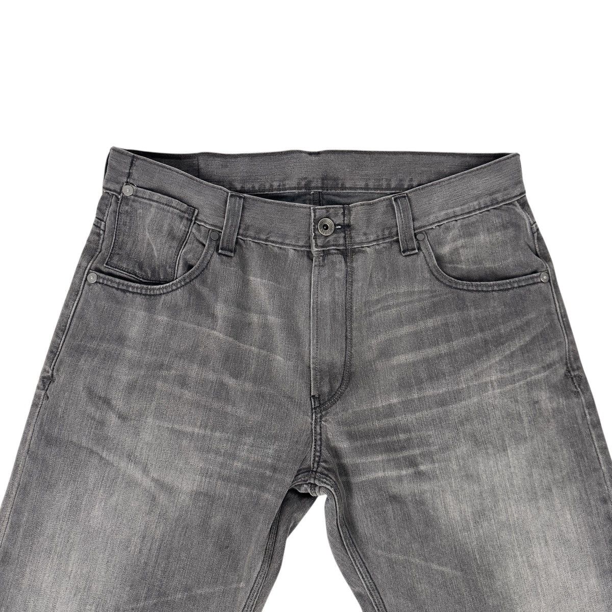 Levi's Levi's 514 Slim Straight Jeans Mens 36x34 Gray Wash Red Tab Size US 36 / EU 52 - 5 Thumbnail