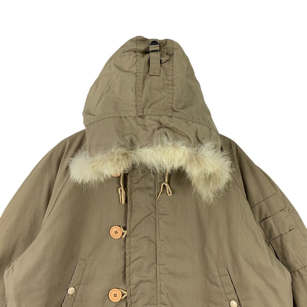 Vintage Vintage CORINTH MFG artic parka furred hooded jacket Size US M / EU 48-50 / 2 - 2 Thumbnail