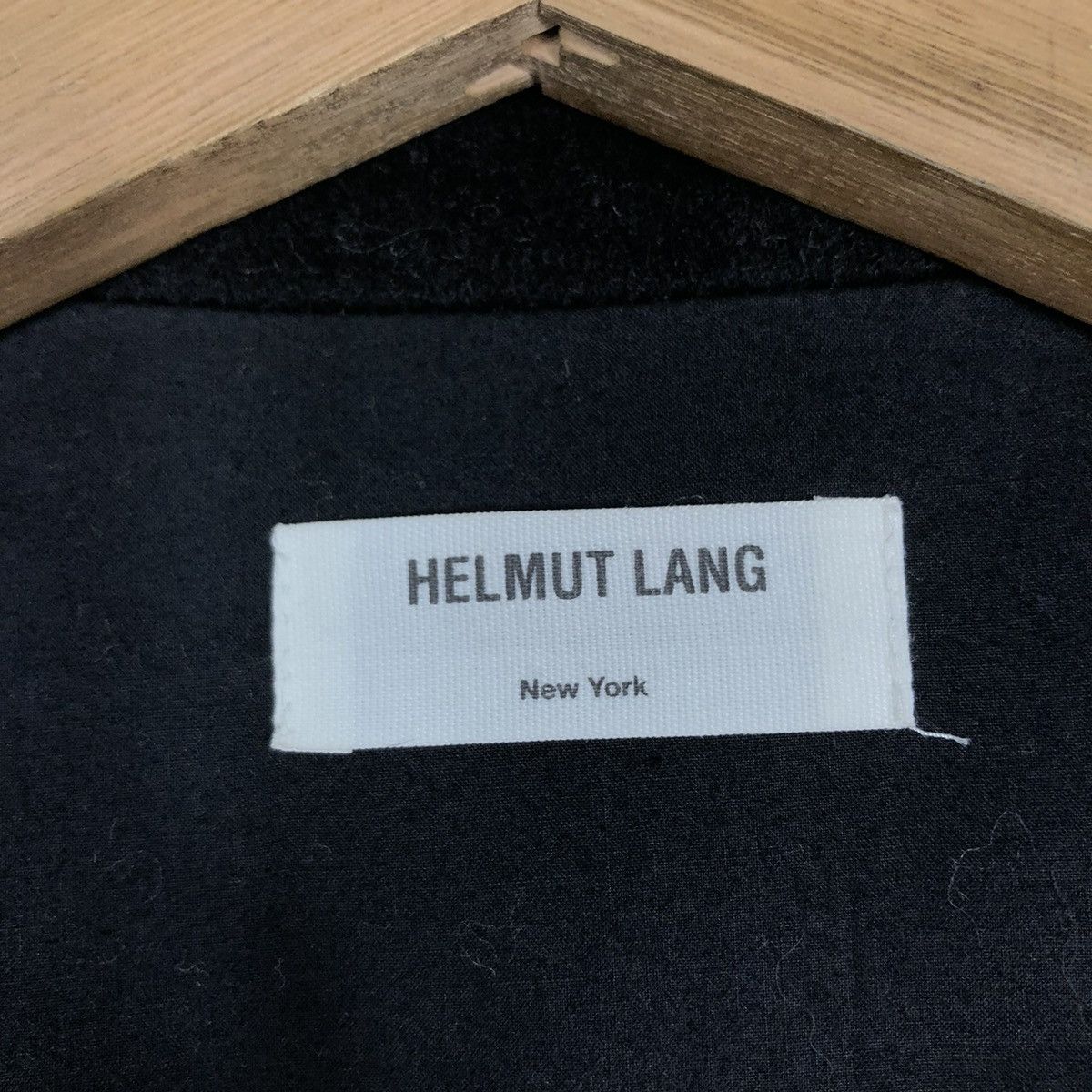 Helmut Lang 🔥VINTAGE WOOL JACKET HELMUT LANG NEW YORK RICH BLACK Size US S / EU 44-46 / 1 - 18 Thumbnail