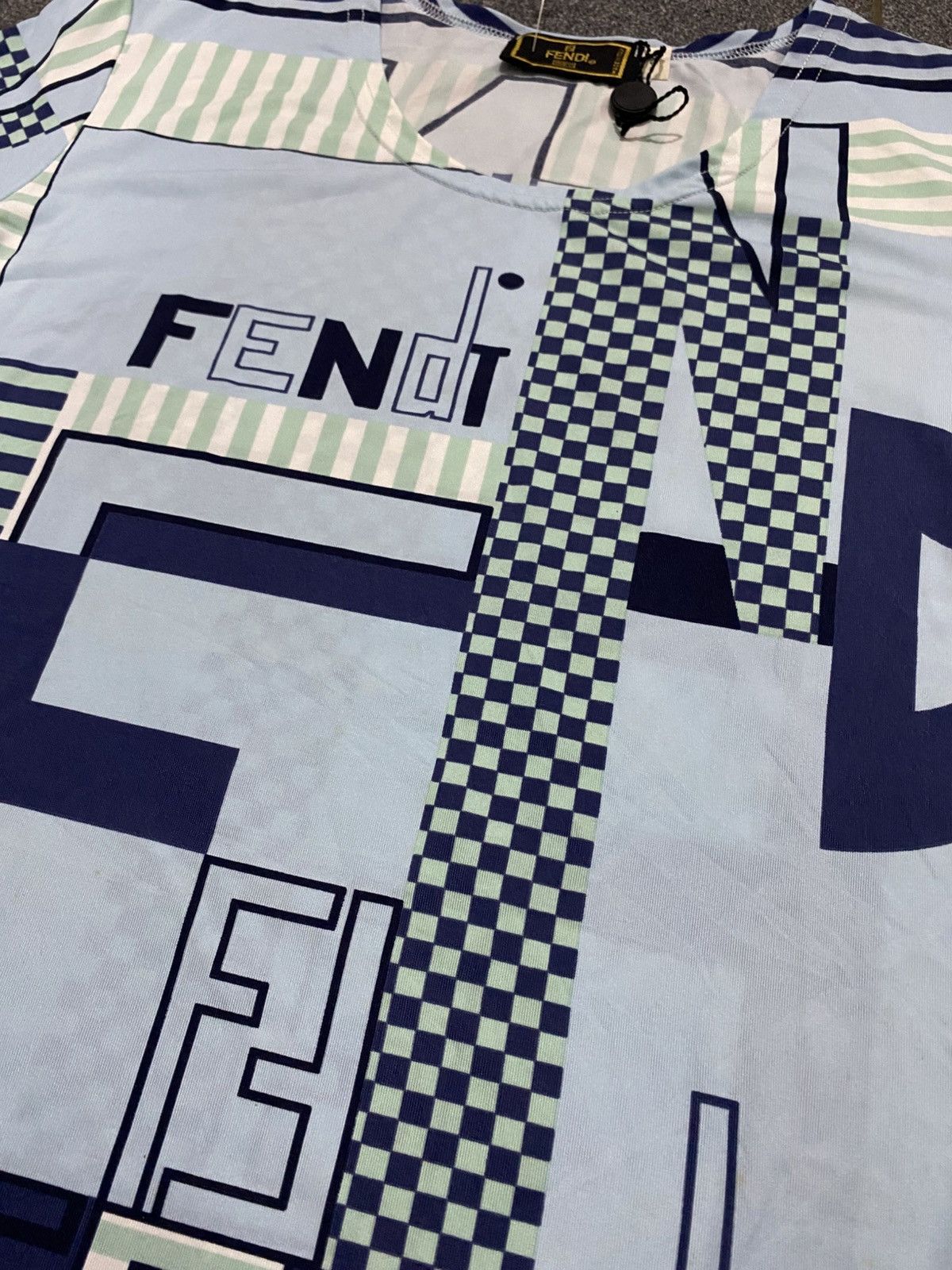 Fendi Vintage Fendi Women's Full Print Top Shirt Size M / US 6-8 / IT 42-44 - 4 Thumbnail