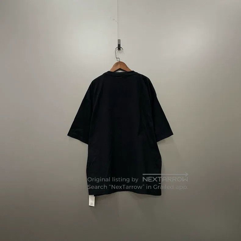 Balenciaga Balenciaga Black Printed Logo Short Sleeve Size US M / EU 48-50 / 2 - 2 Thumbnail