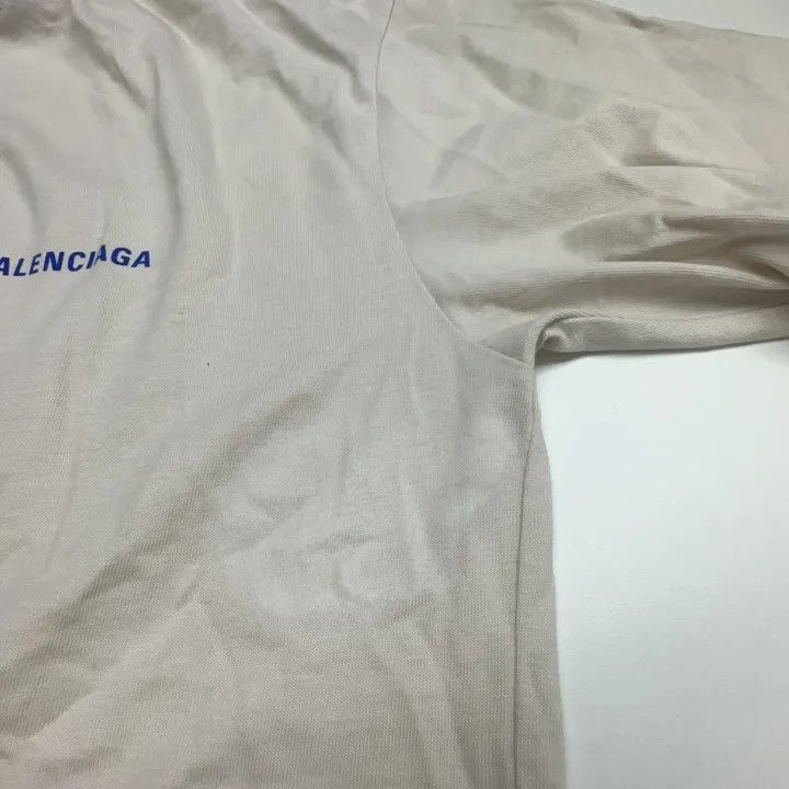 Balenciaga Balenciaga Logo Print Short Sleeve T-Shirt 0079-2507 Size US XS / EU 42 / 0 - 6 Thumbnail