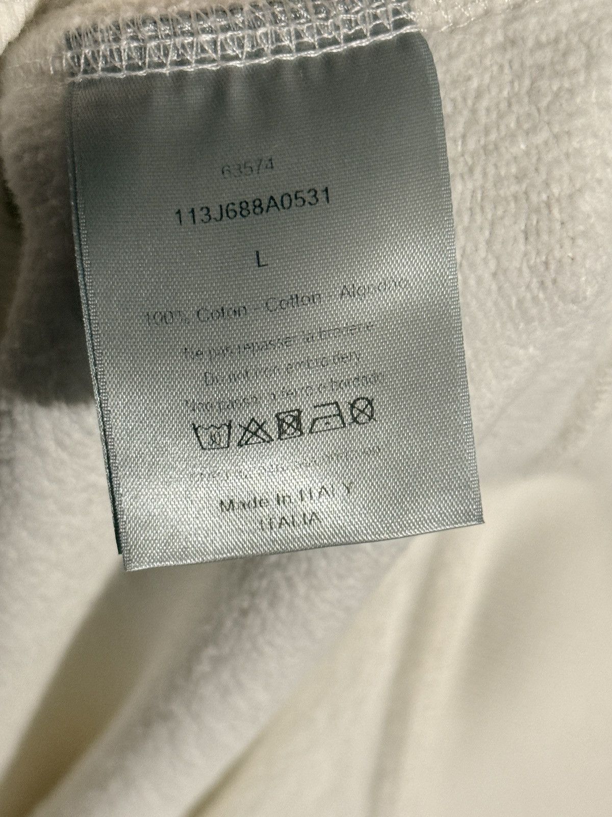 Dior Christian Dior Floral Hoodie Size US L / EU 52-54 / 3 - 4 Thumbnail