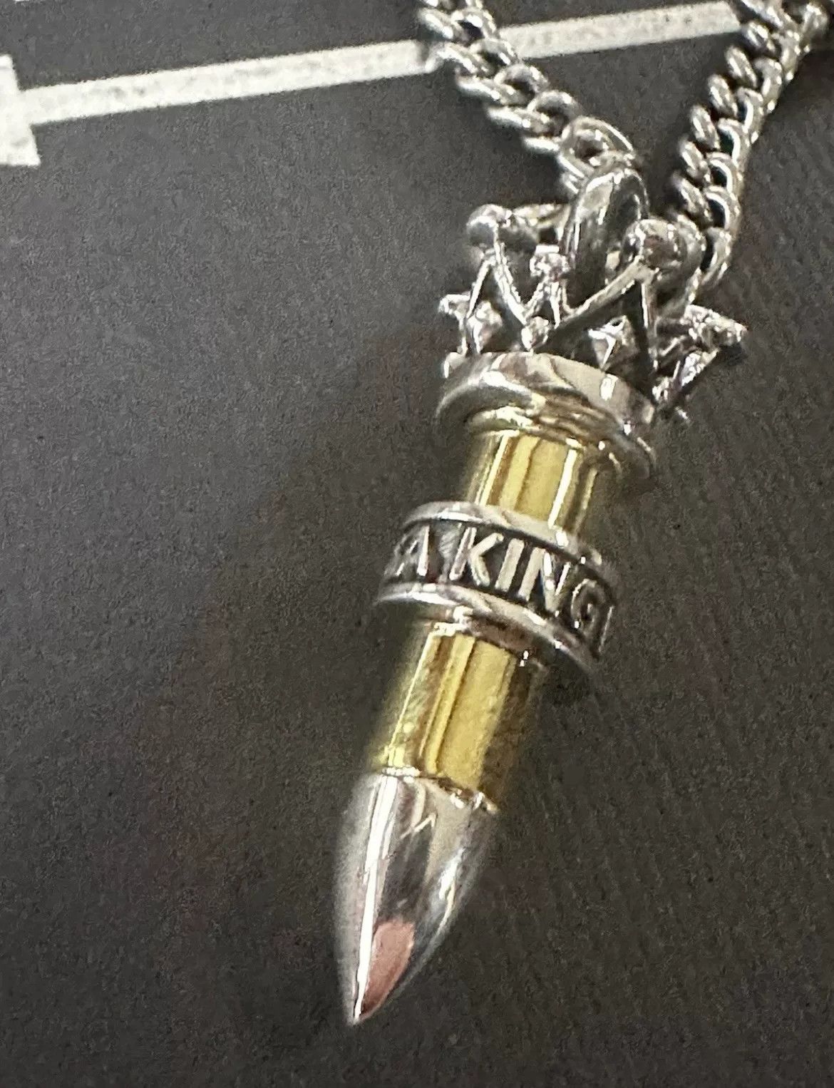 King Baby Studio Kingbaby .22 Bullet Necklace Size ONE SIZE - 1 Thumbnail