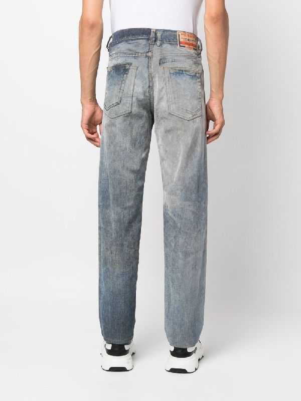 Diesel o1mle1025 2010 D-MACS Jeans in Blue Size US 30 / EU 46 - 4 Thumbnail