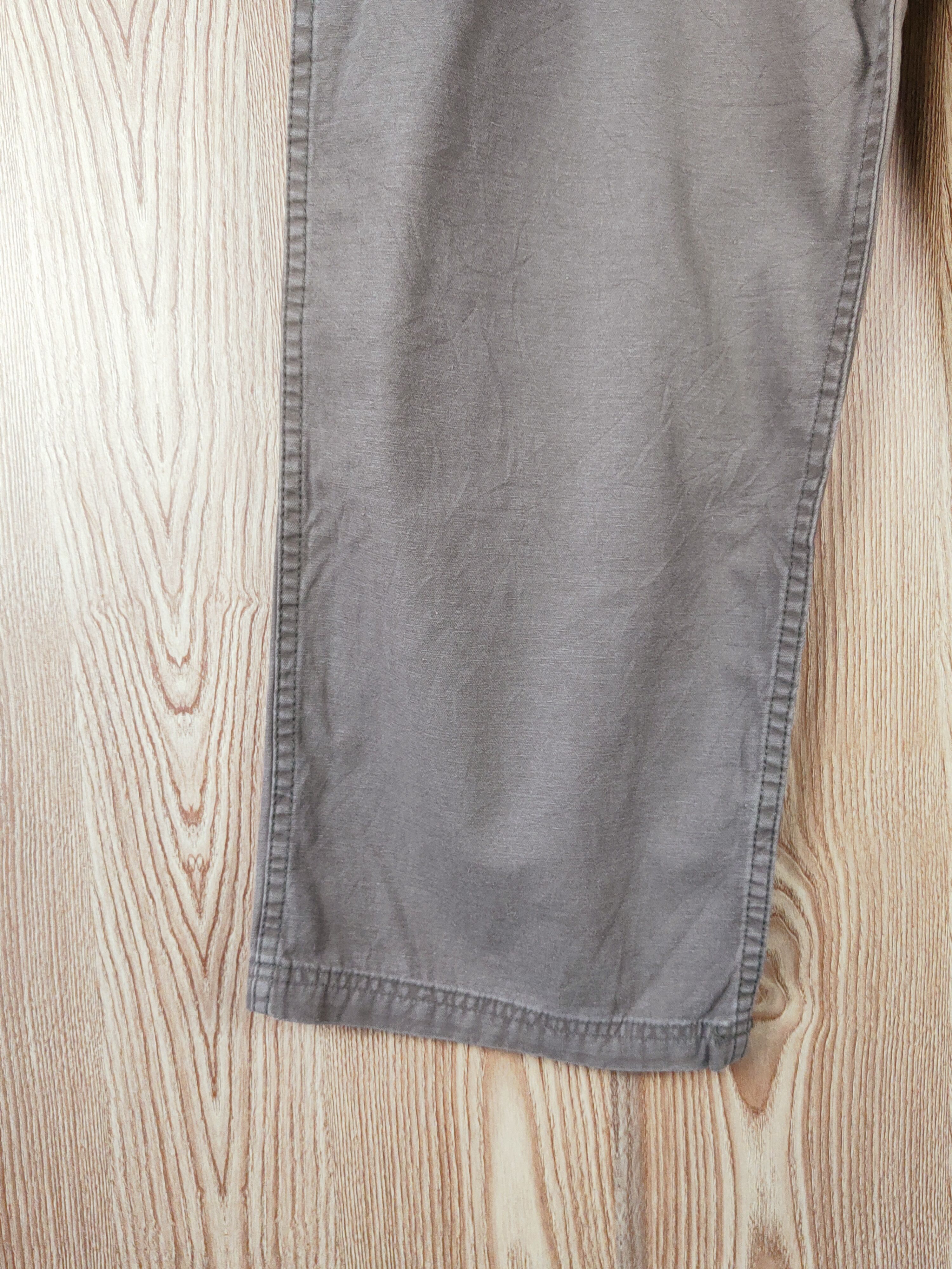 Japanese Brand Baycrest Dark Brown Faded Multipocket Cargo Pants #W323 Size US 34 / EU 50 - 4 Thumbnail