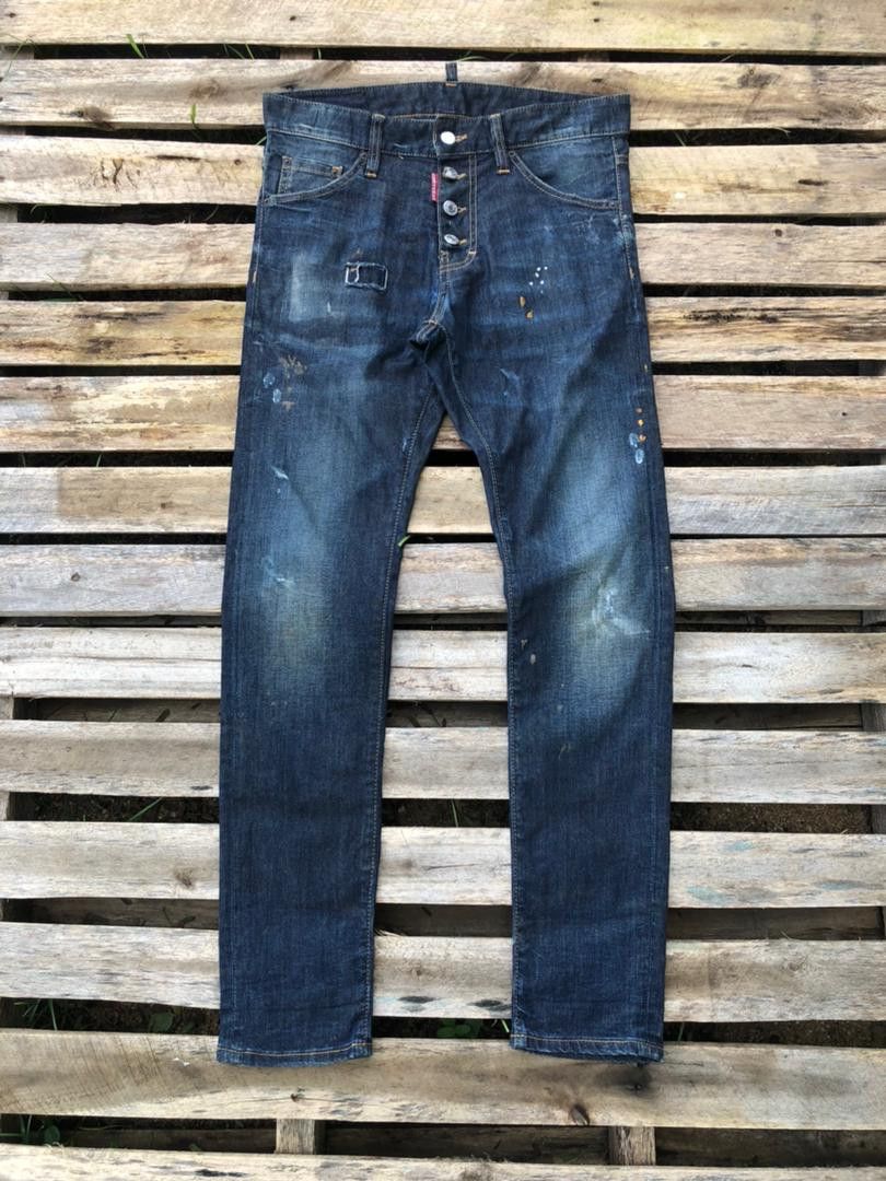 Dsquared2 Dsquared2 Denim Jeans Distressed Style Made In Italy Size US 31 - 1 Thumbnail