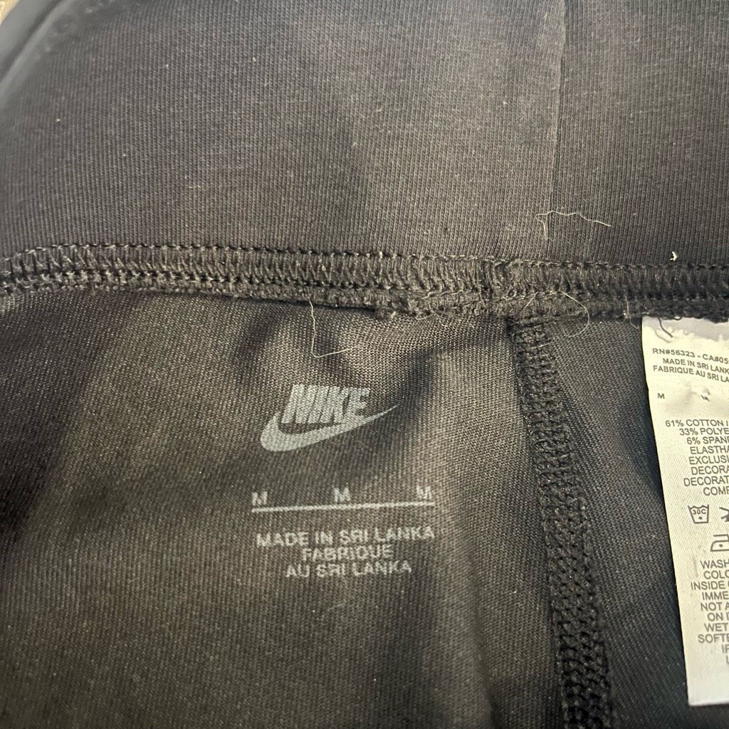 Nike Nike Black Athletic Workout Leggings Women Medium Size 28" / US 6 / IT 42 - 4 Thumbnail