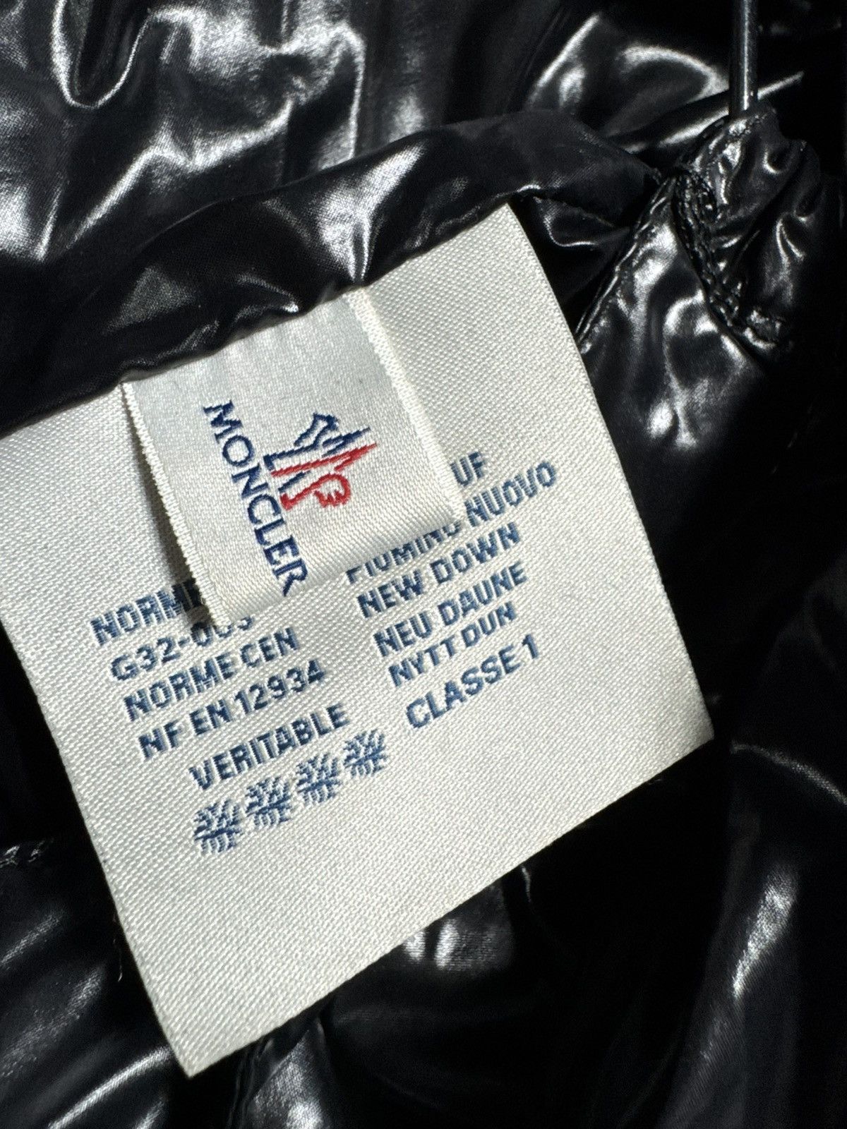 Moncler Moncler Maya Luxury Black Down Puffer Jacket Size 7 Vintage Size US XXL / EU 58 / 5 - 13 Thumbnail