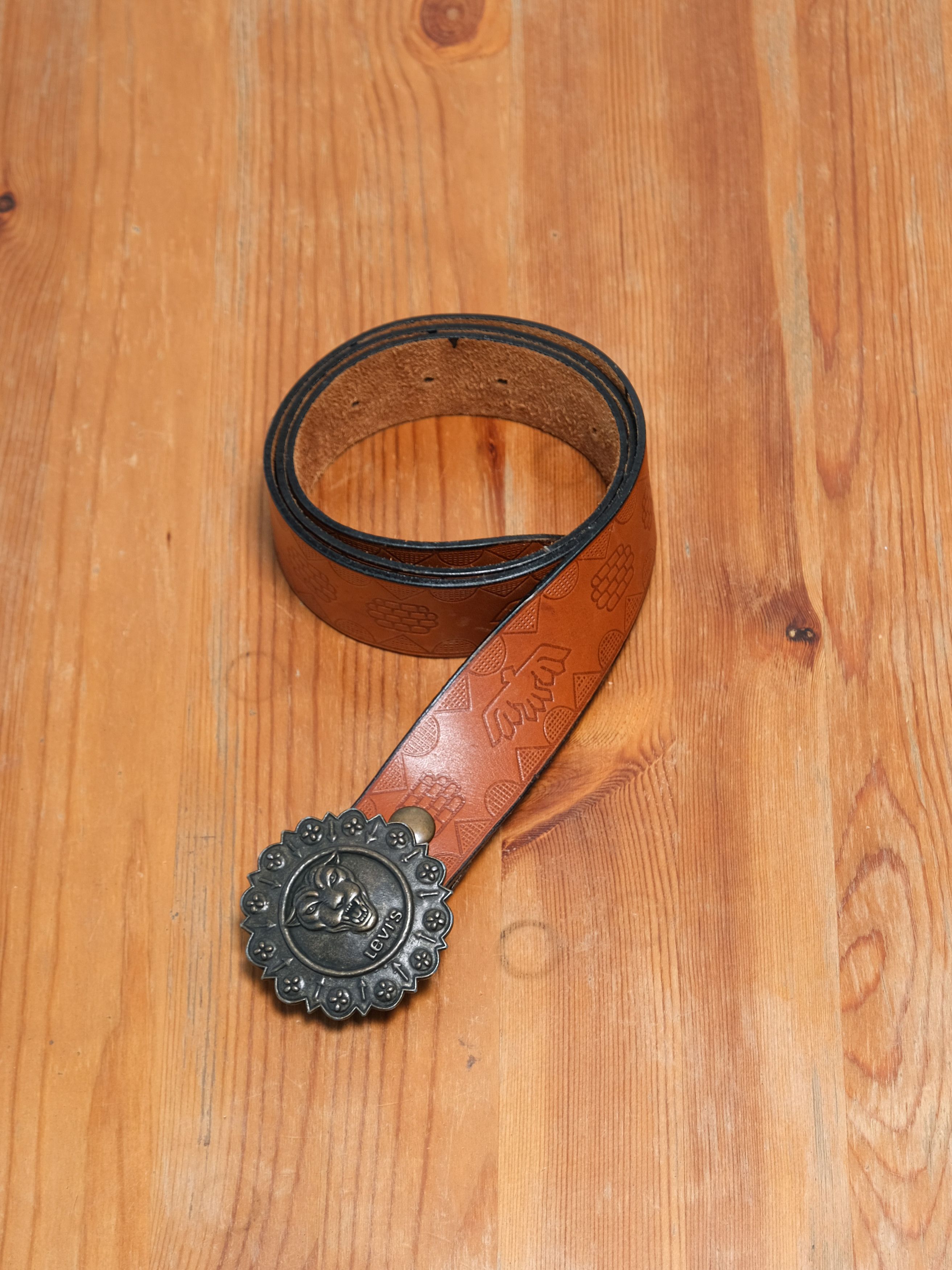 Levi's Levi’s Belt with Massive Buckle Size ONE SIZE - 6 Thumbnail
