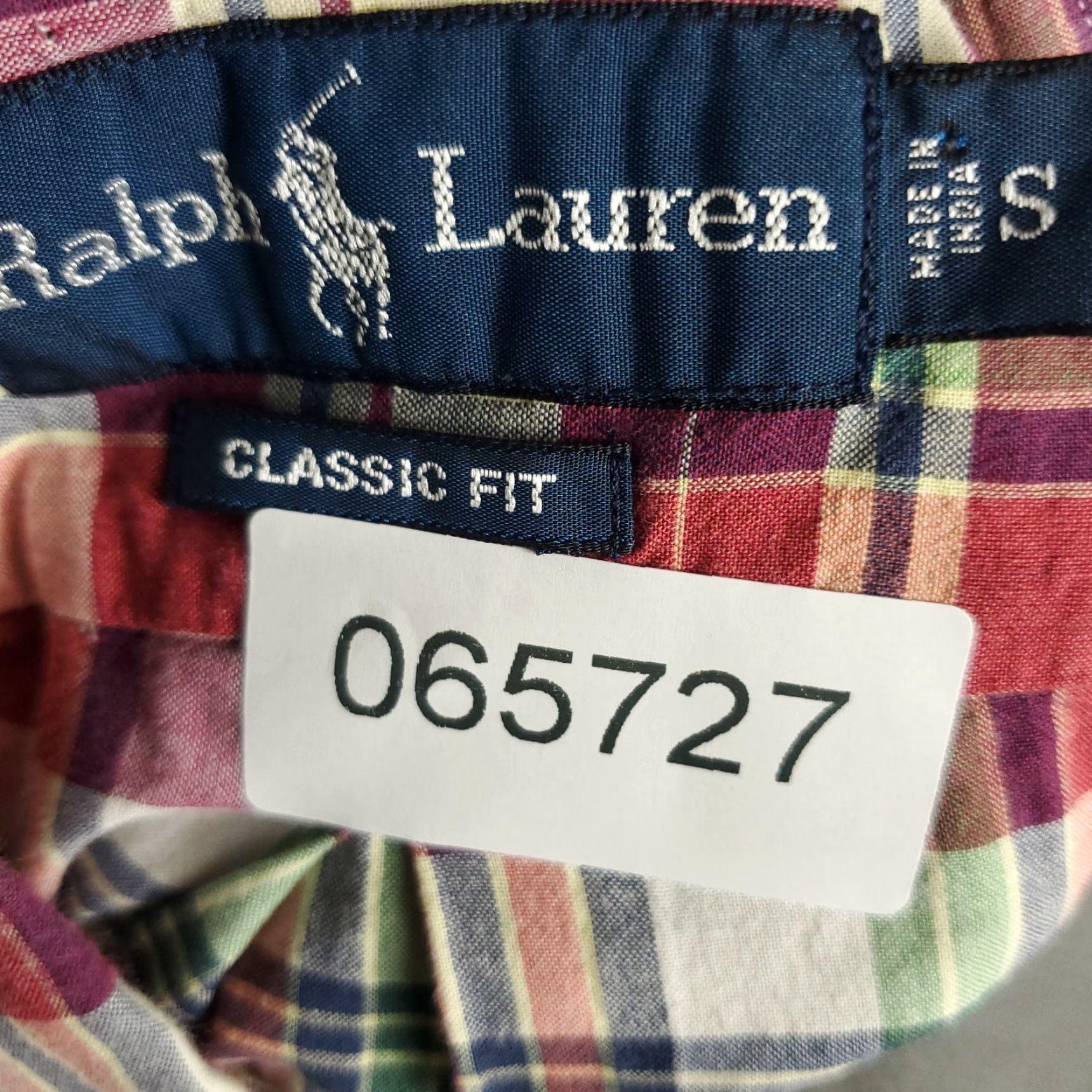 Ralph Lauren Ralph Lauren Shirt Mens Small Red Plaid Pony Casual Button-Up Short Sleeve Size US S / EU 44-46 / 1 - 7 Thumbnail