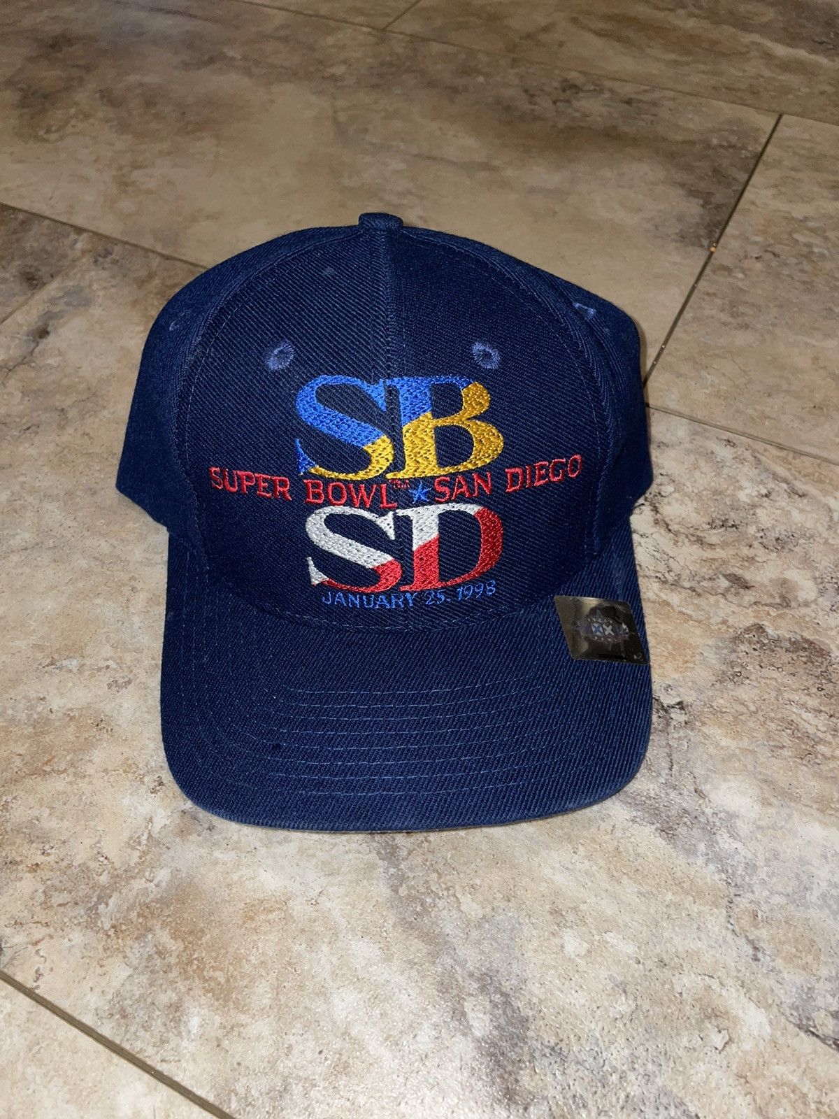 Vintage RARE Super Bowl XXXII 1998 Super Bowl San Diego Logo