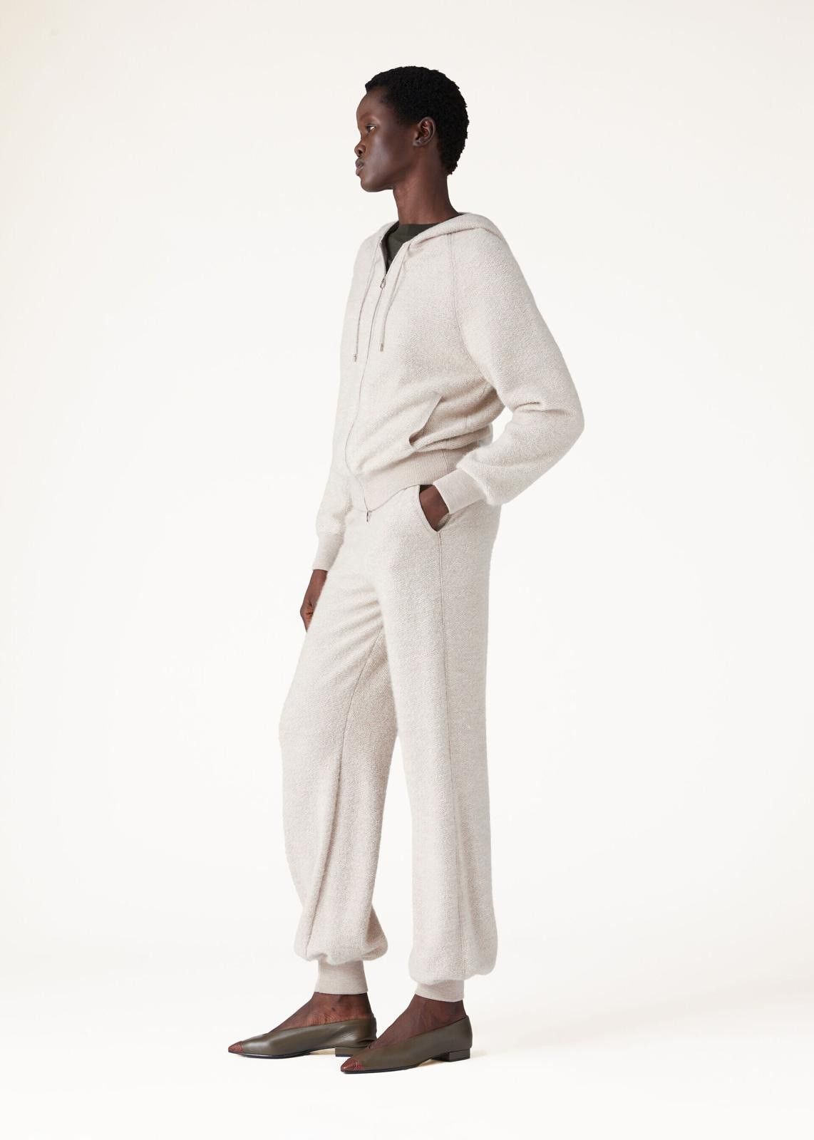 Loro Piana o1srvl11e0125 FAN6221 Fuji Pant in Light Beige Size 26" / US 2 / IT 38 - 6 Thumbnail