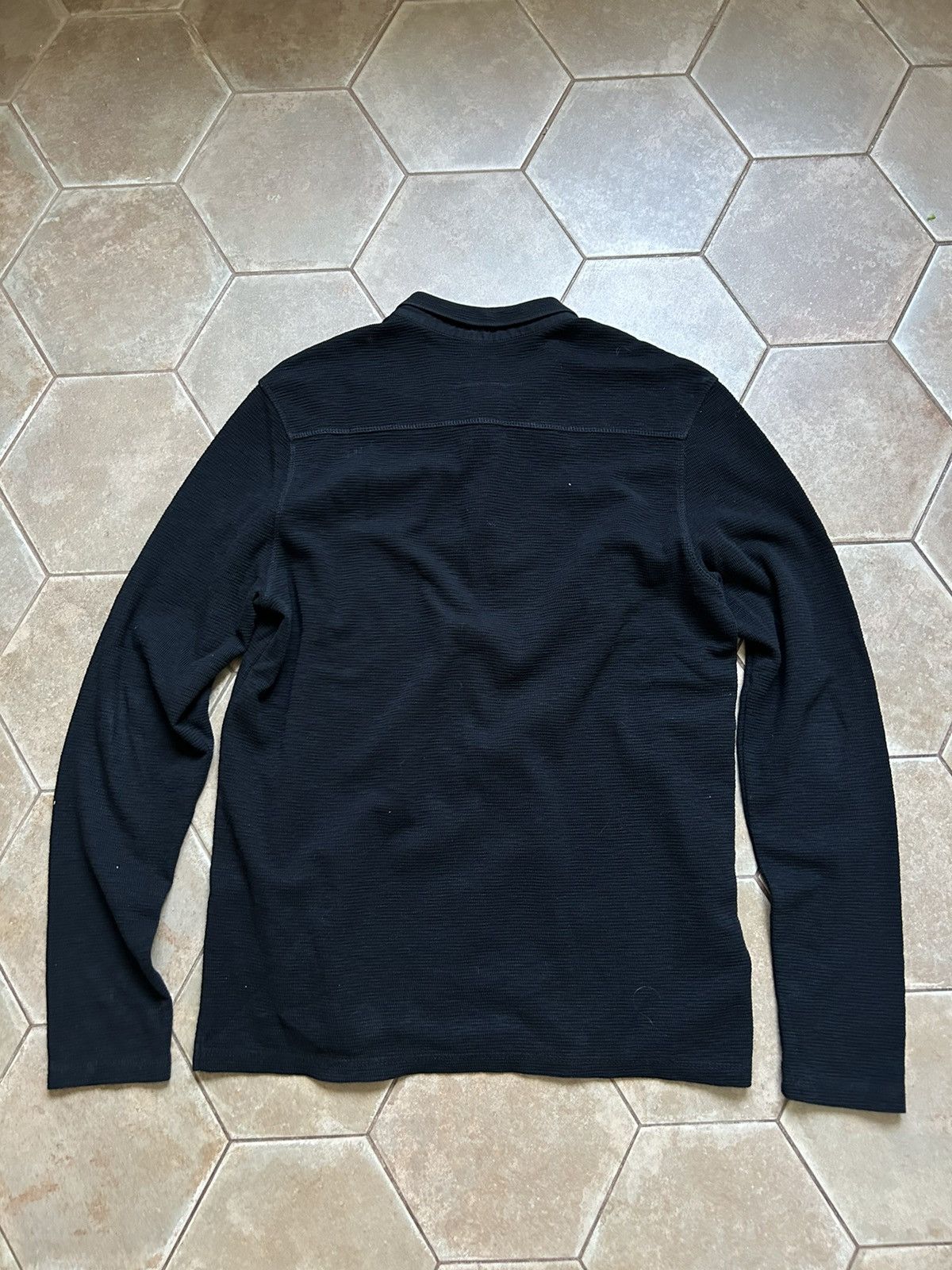 Allsaints ALL SAINTS Long sleeve polo shirt top jumper Size US M / EU 48-50 / 2 - 5 Thumbnail