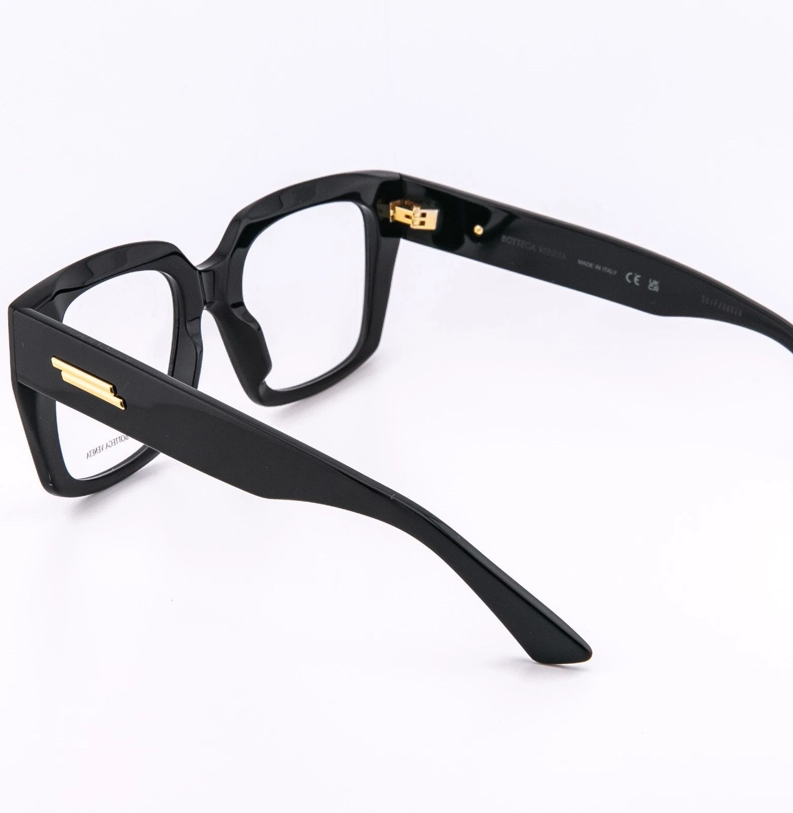 Bottega Veneta BOTTEGA VENETA MITRE 1409 BV1409O Optical Eyeglasses 001 Size ONE SIZE - 2 Thumbnail