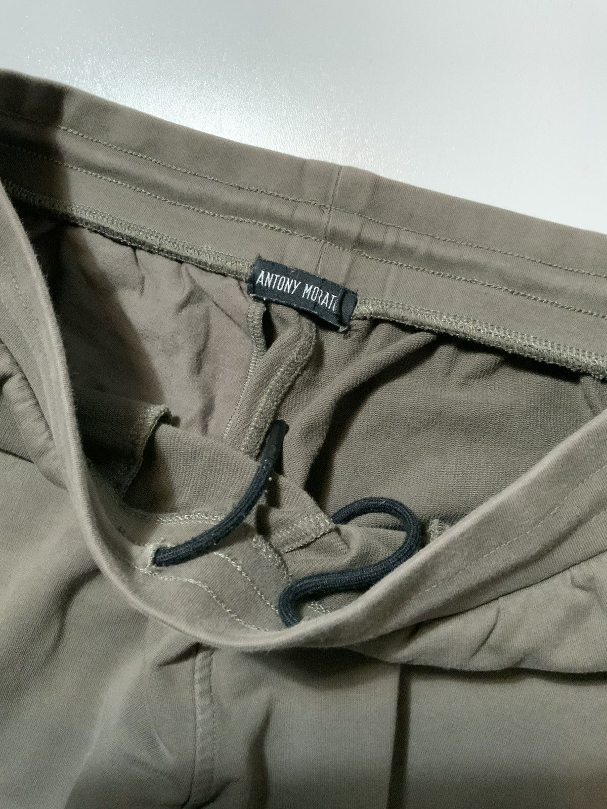 Antony Morato Antony Morato Olive Striped Slim Jogger Track Sweat Pants Size US 34 / EU 50 - 6 Thumbnail