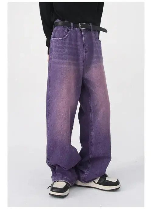Japanese Brand Retro washed damaged baggy jeans y2k hip hop Size US 30 / EU 46 - 4 Thumbnail