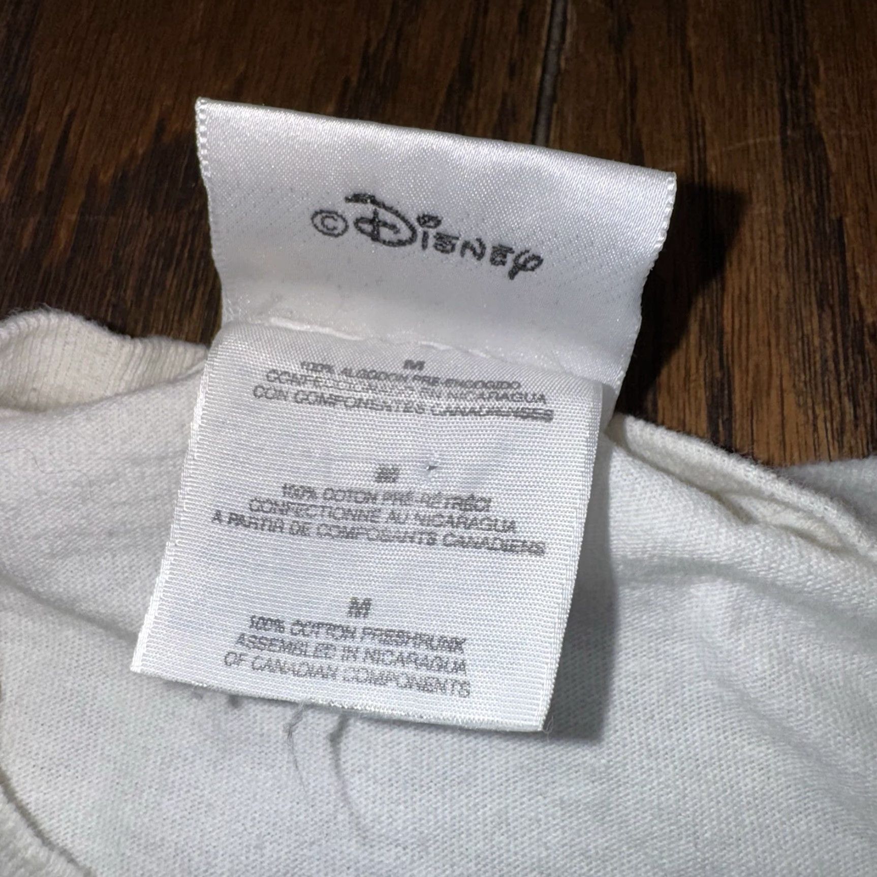 Disney VINTAGE Disney T-Shirt I Survived Tower of Terror White Crew Neck Short Sleeve (M) Mens Size US M / EU 48-50 / 2 - 5 Thumbnail