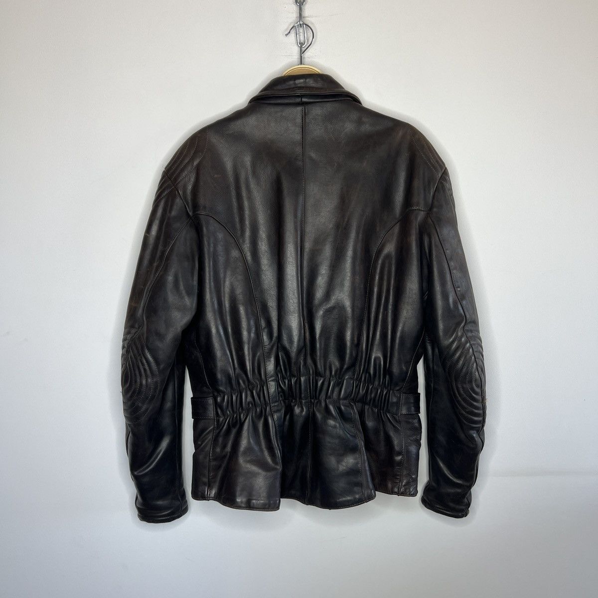 Vintage Moto Vintage Racing Leather Jacket Ramones Biker 90s Punk Size US L / EU 52-54 / 3 - 9 Thumbnail