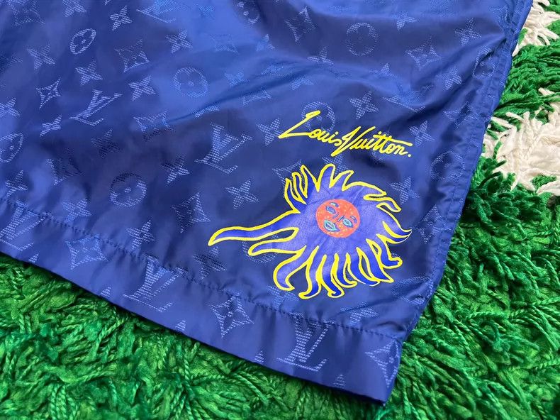 Louis Vuitton Louis Vuitton size l Yayoi Kusama Old Flower Full Print Sho Size US 28 / EU 44 - 3 Thumbnail