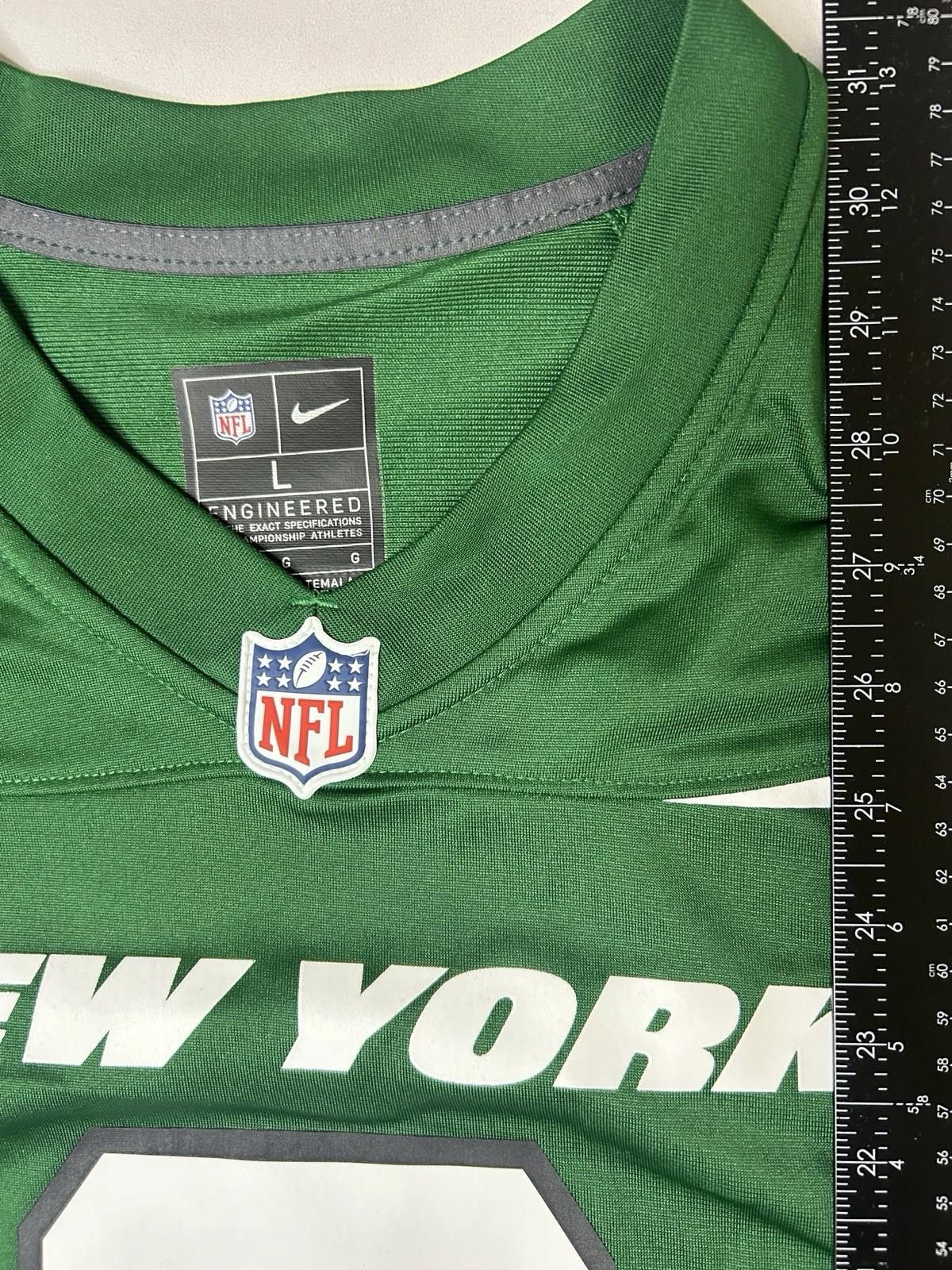 Nike Nike NFL Engineered Jets Aaron Rodgers Green Jersey Large Size ONE SIZE - 3 Thumbnail