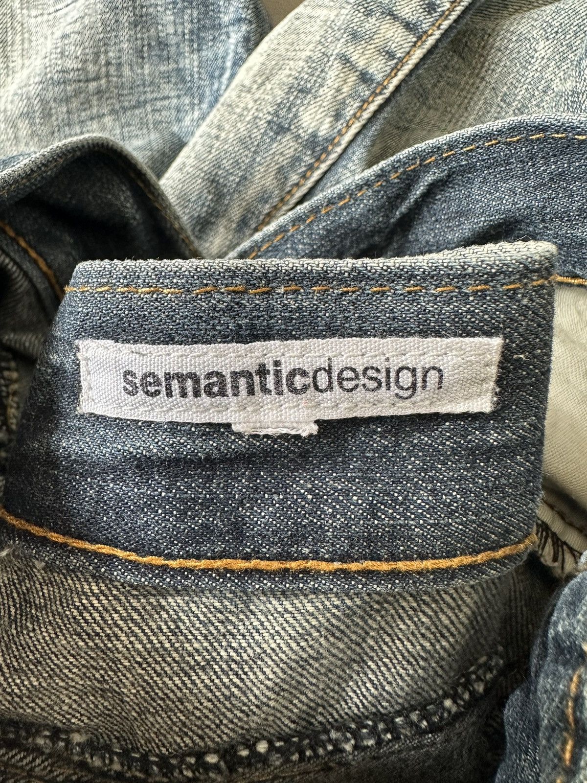 semanticdesign Early 00’s Semanticdesign mudmax paneled jeans Size US 30 / EU 46 - 10 Thumbnail