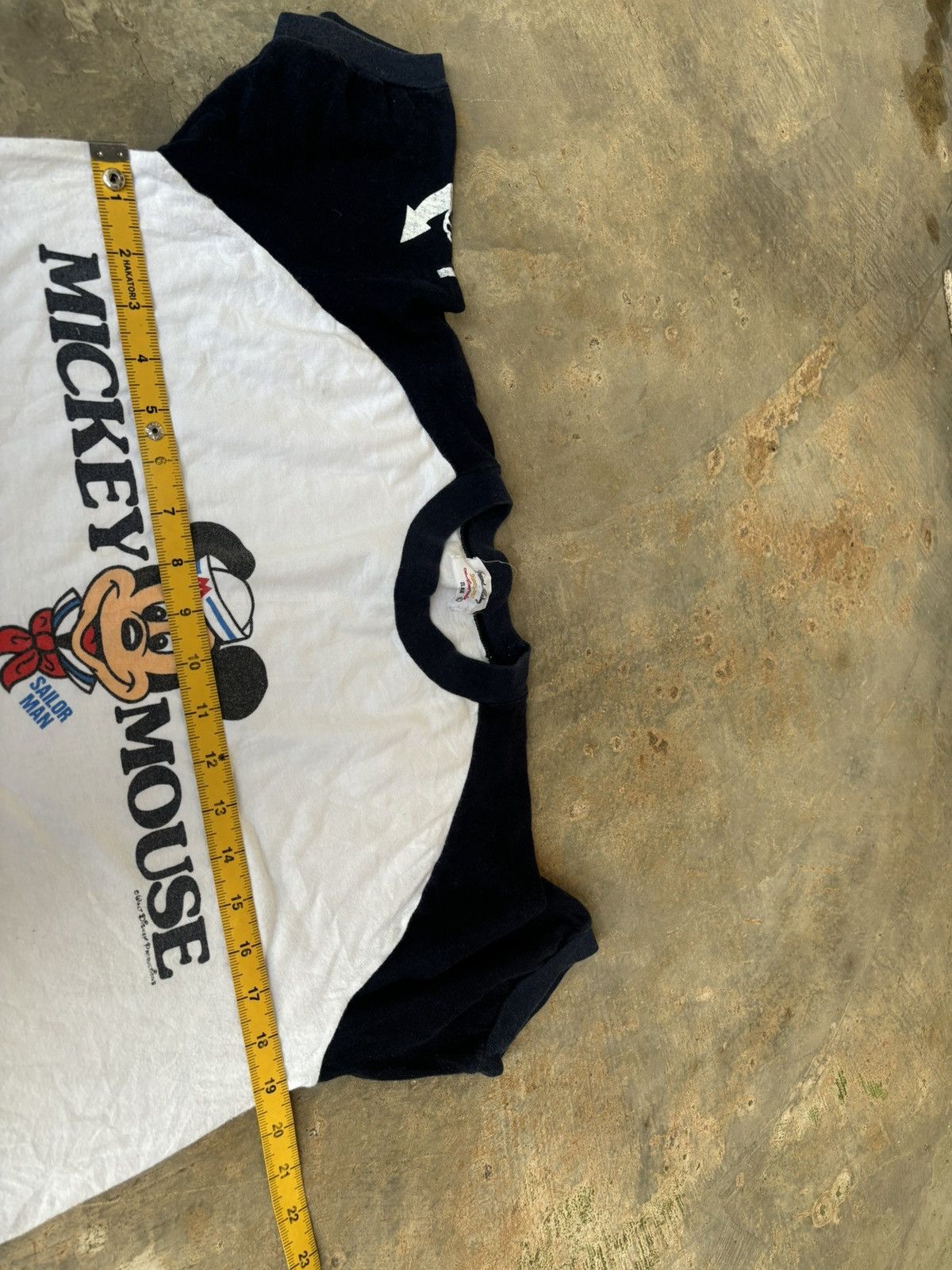 Japanese Brand × Vintage Vintage Mickey Mouse Sailor man Tshirt Size US S / EU 44-46 / 1 - 8 Thumbnail